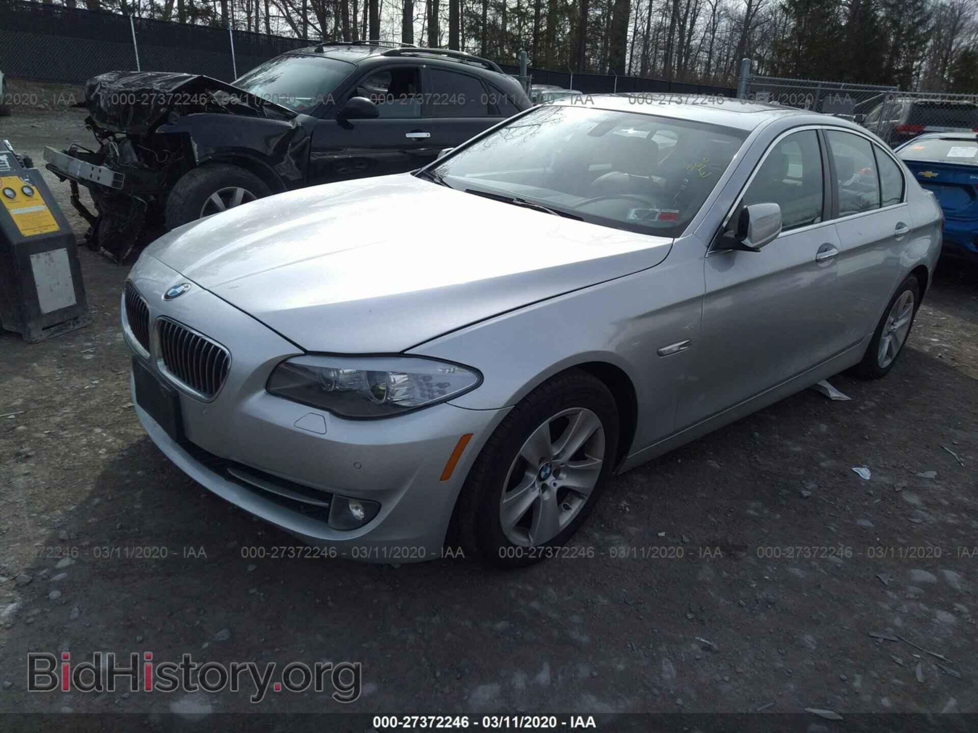 2013 BMW 528 - VIN: WBAXH5C52DD115254 - Фото 2