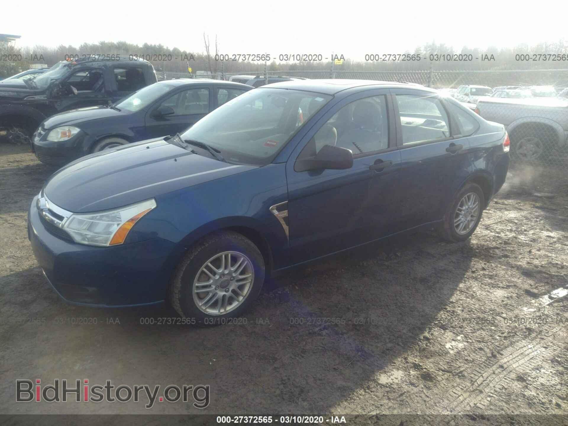 2008 FORD FOCUS - VIN: 1FAHP35N58W282915 - Фото 2