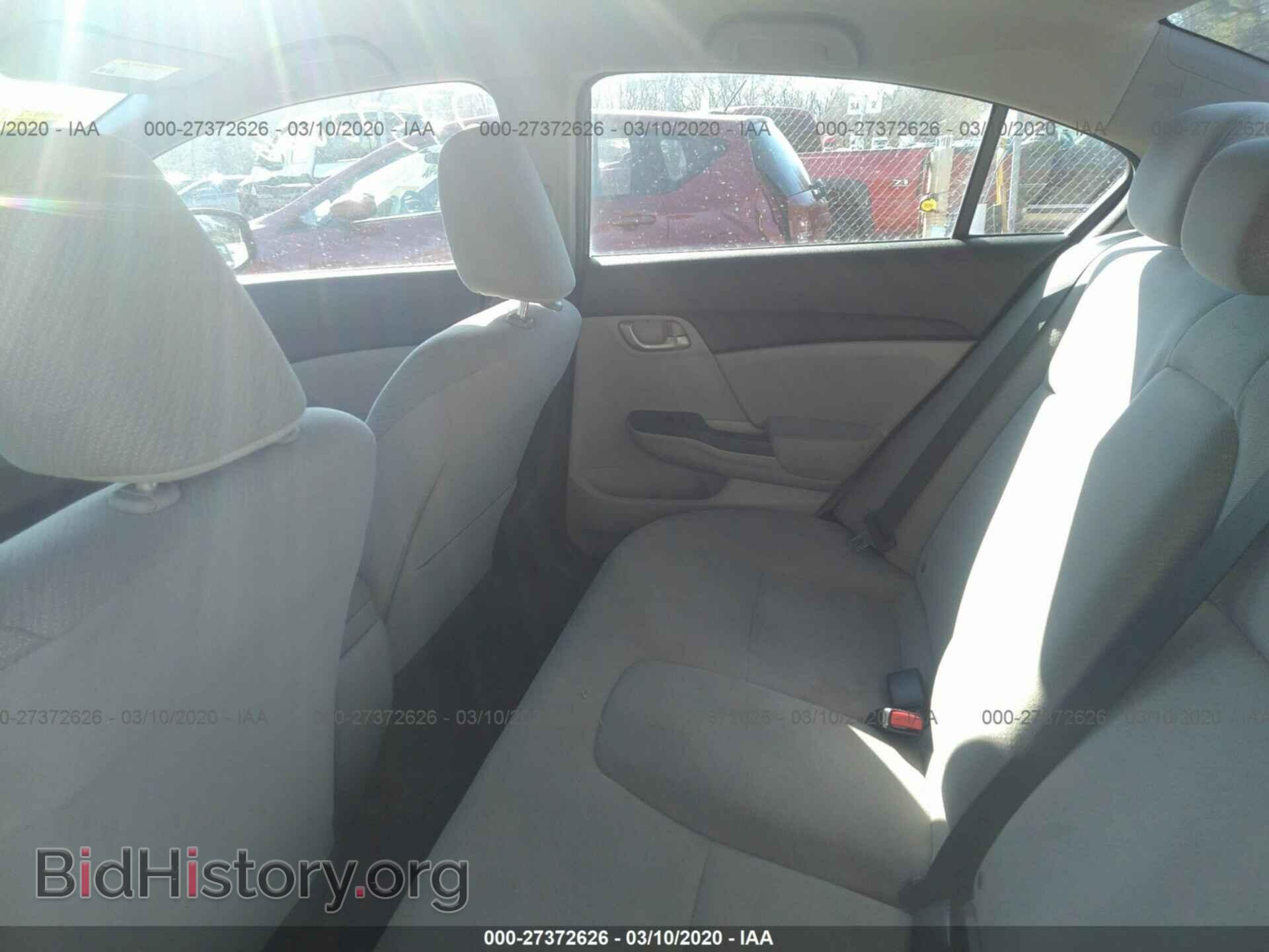 2013 HONDA CIVIC - VIN: 19XFB2F51DE239573 - Photo 8