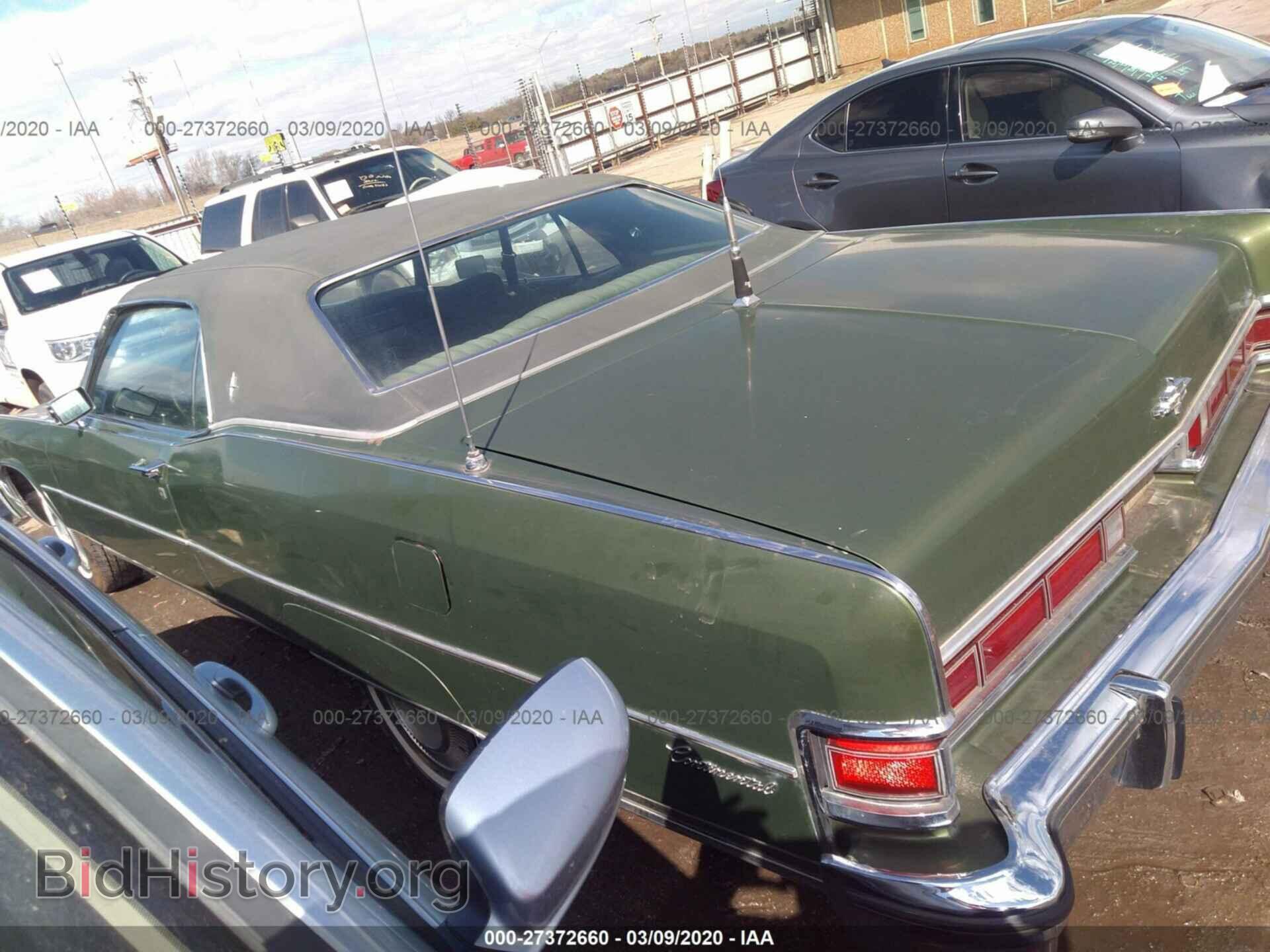 1974 LINCOLN CONTINENTAL - VIN: 4Y81A881380 - Photo 3