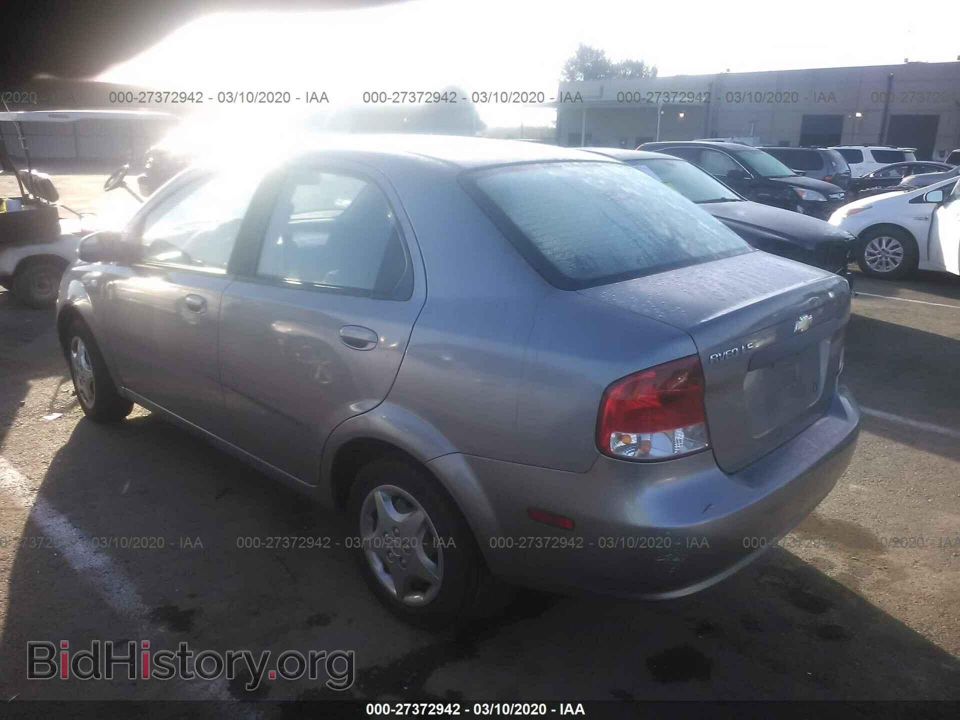 2006 CHEVROLET AVEO - VIN: KL1TD56696B545886 - Фото 3