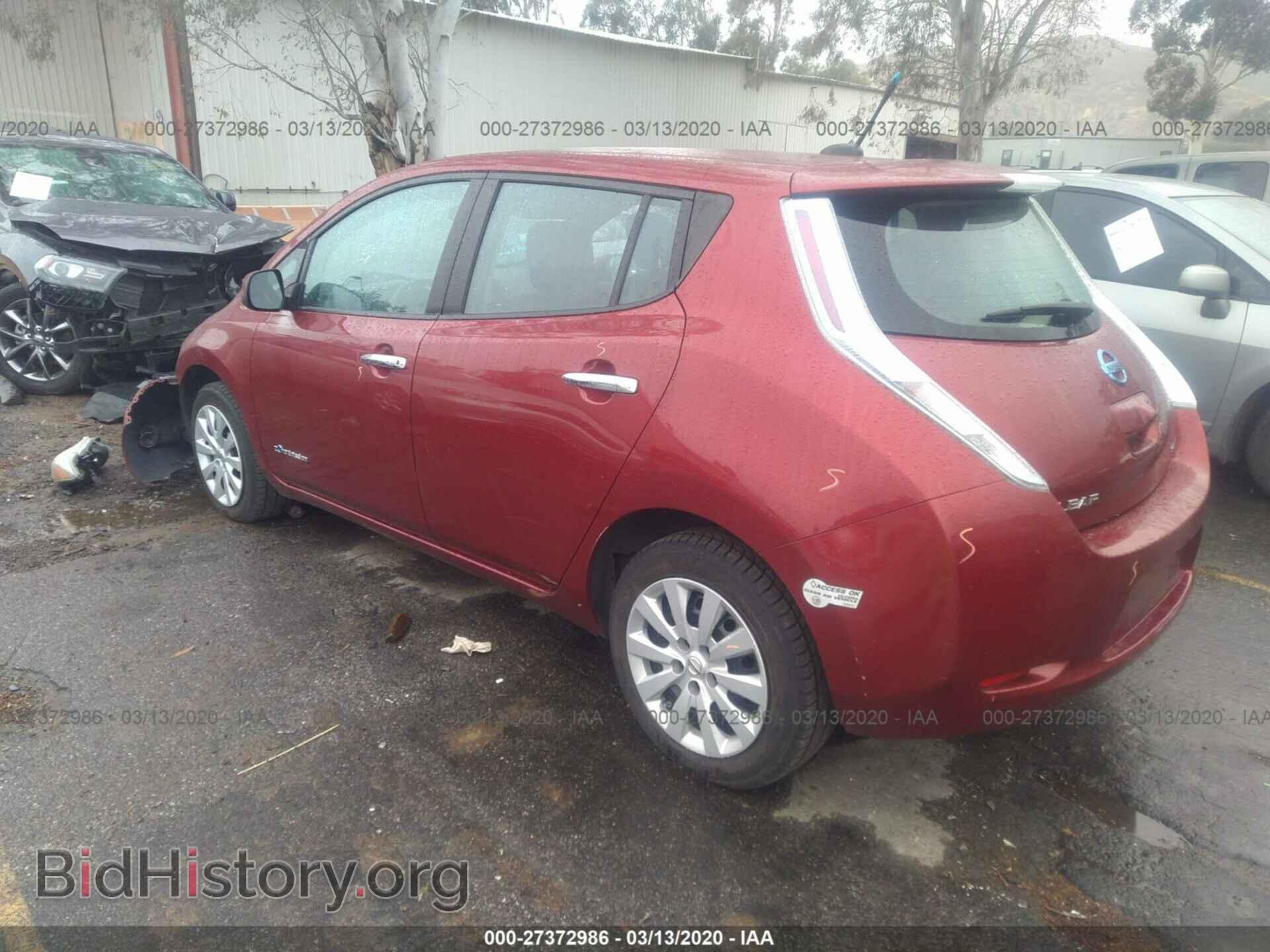 2013 NISSAN LEAF - VIN: 1N4AZ0CP7DC420741 - Фото 3