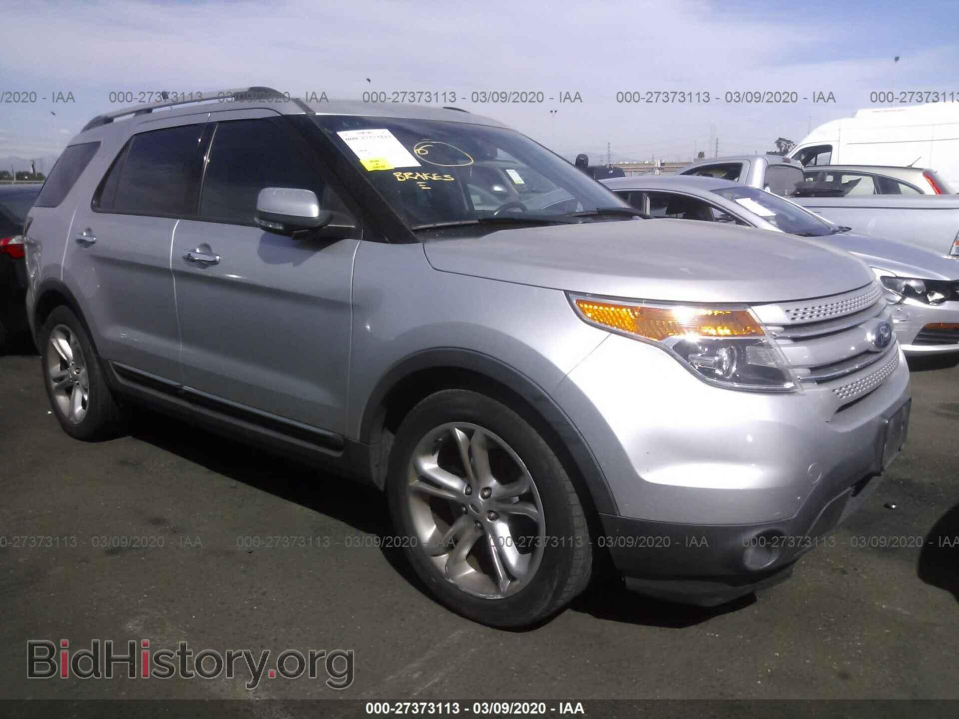 Photo 1FM5K7F86DGC62667 - FORD EXPLORER 2013