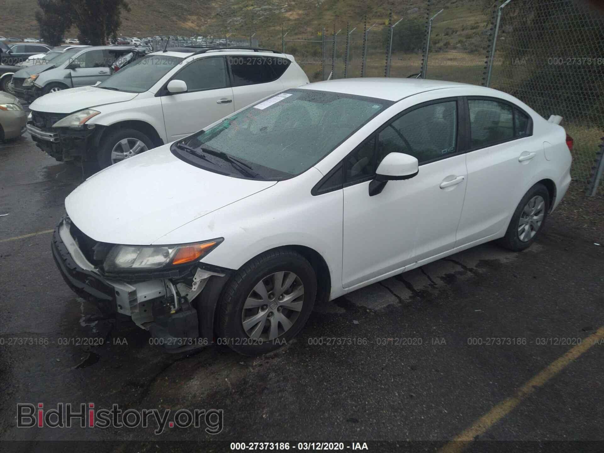 2012 HONDA CIVIC - VIN: 19XFB2F57CE330877 - Photo 2