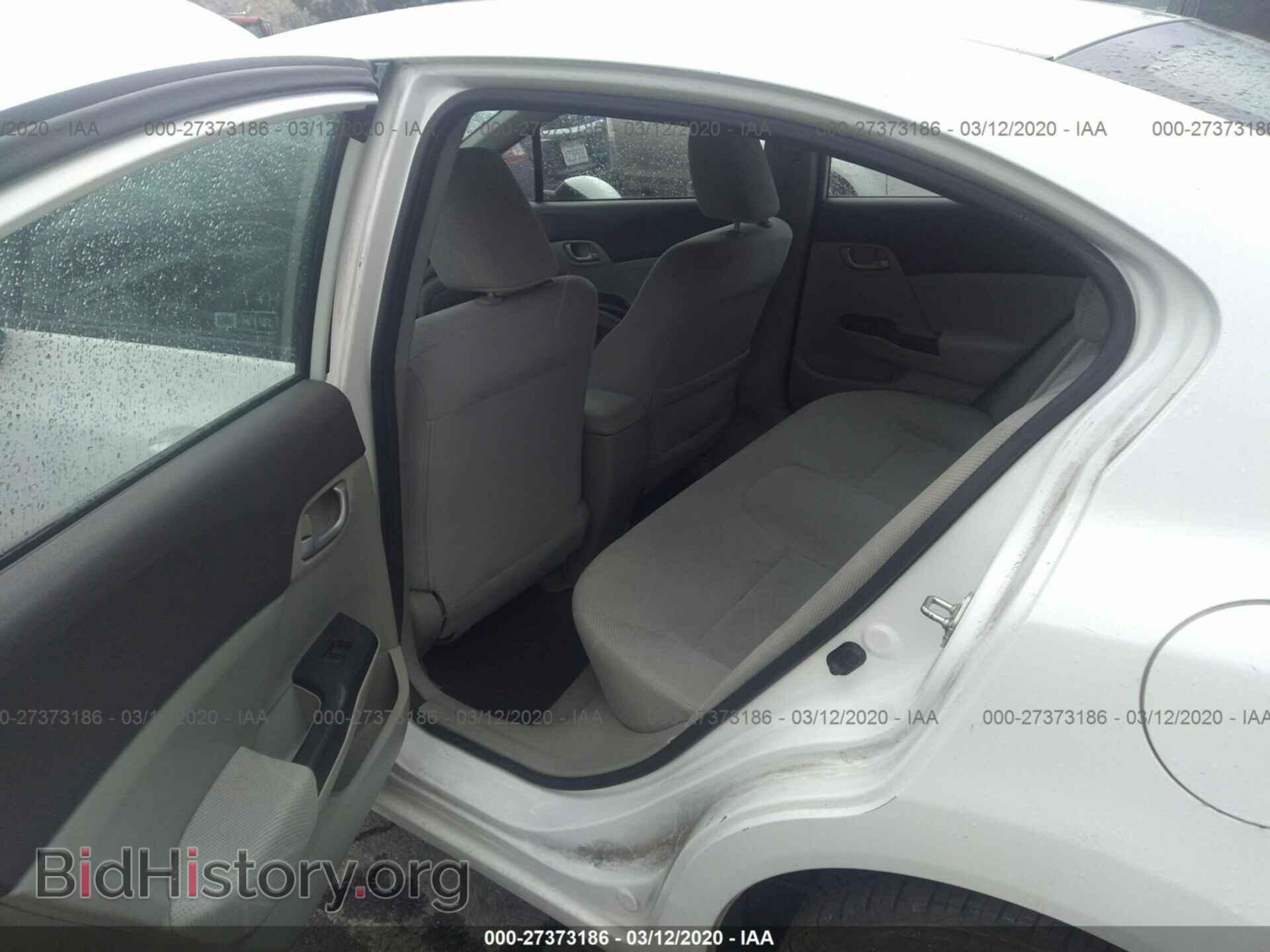 2012 HONDA CIVIC - VIN: 19XFB2F57CE330877 - Photo 8