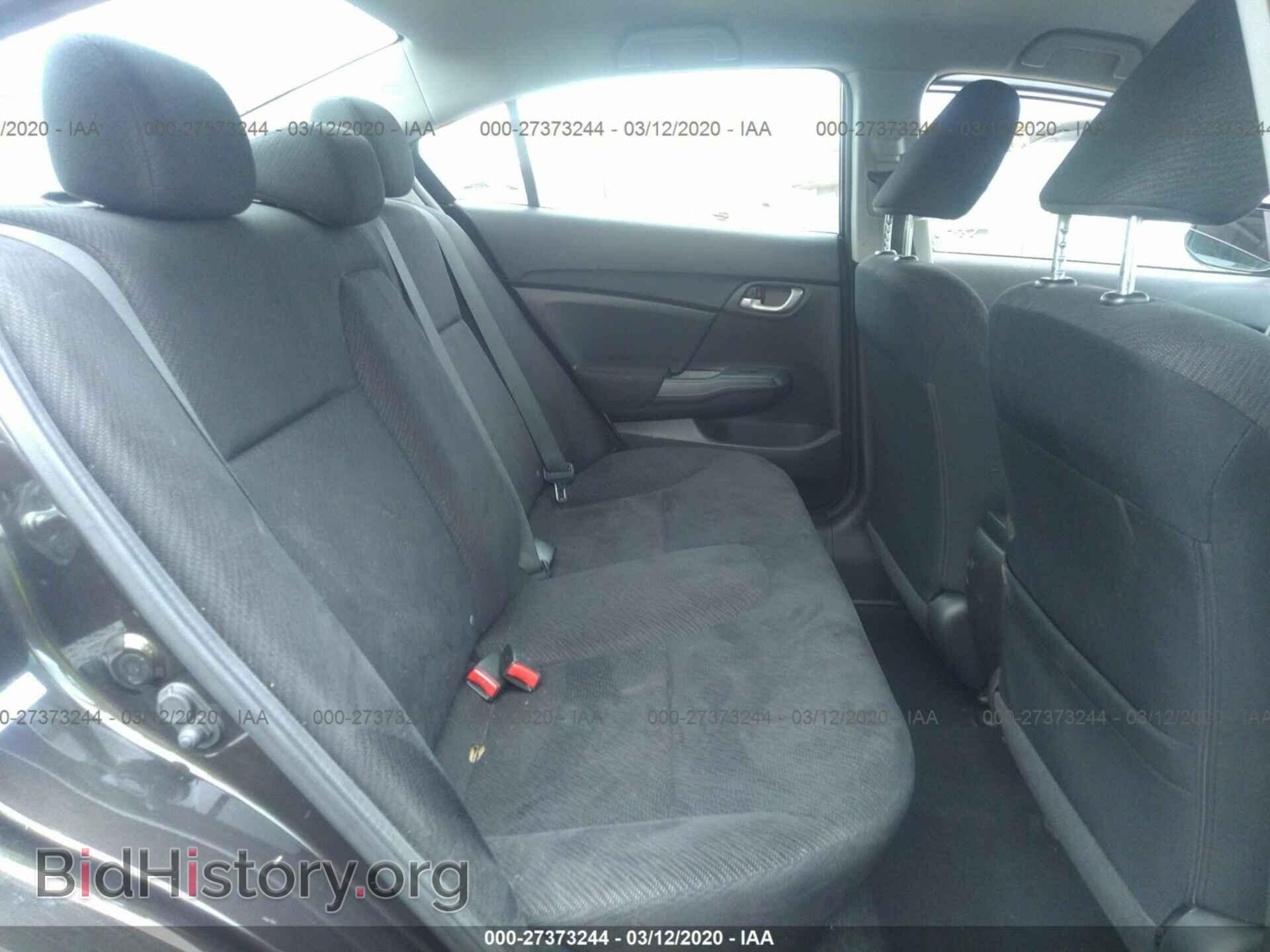 2013 HONDA CIVIC - VIN: 19XFB2F54DE232049 - Фото 8