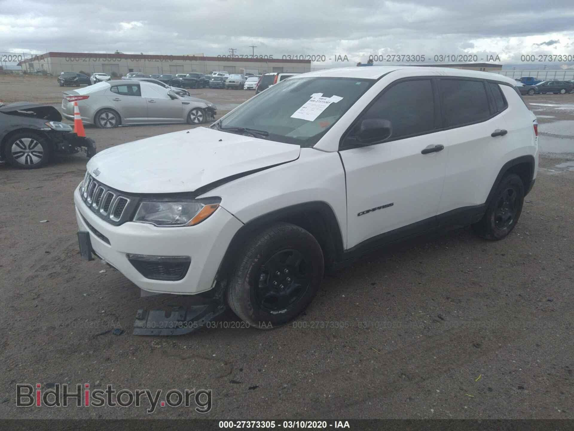 2017 JEEP COMPASS - VIN: 3C4NJCAB7HT647613 - Фото 2