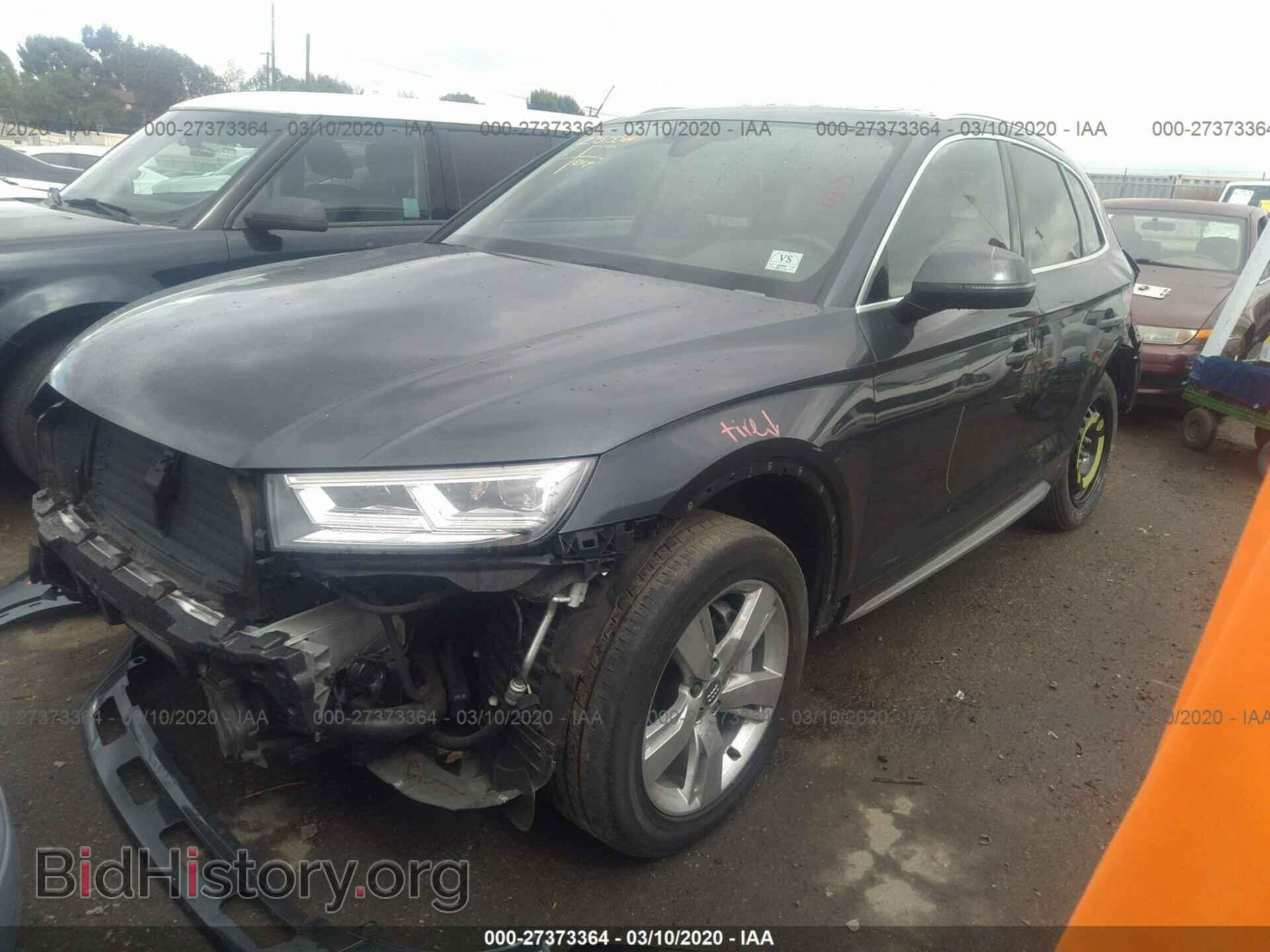 2018 AUDI Q5 - VIN: WA1BNAFY5J2019155 - Фото 2