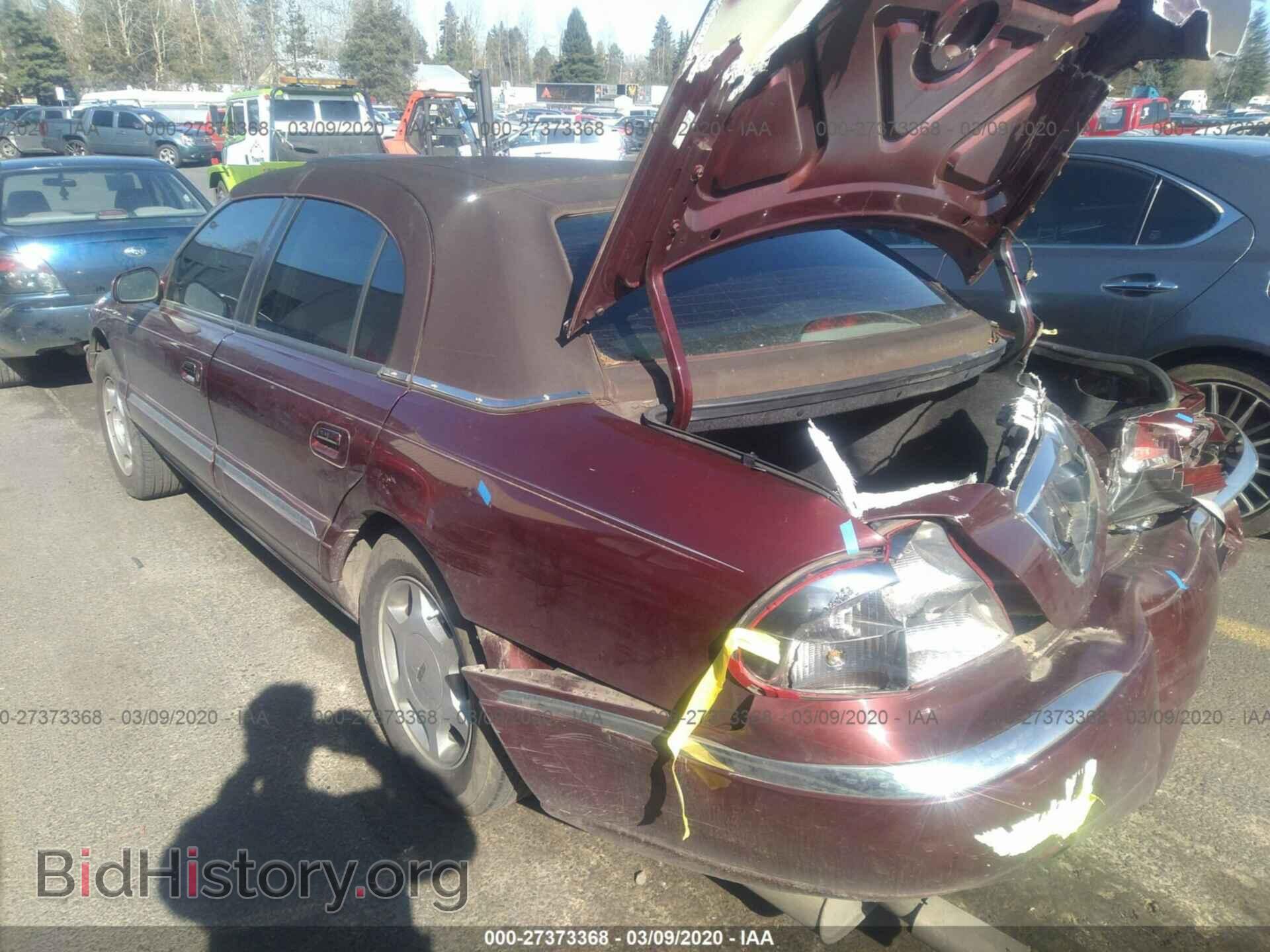 2000 LINCOLN CONTINENTAL - VIN: 1LNHM97V3YY882075 - Photo 3
