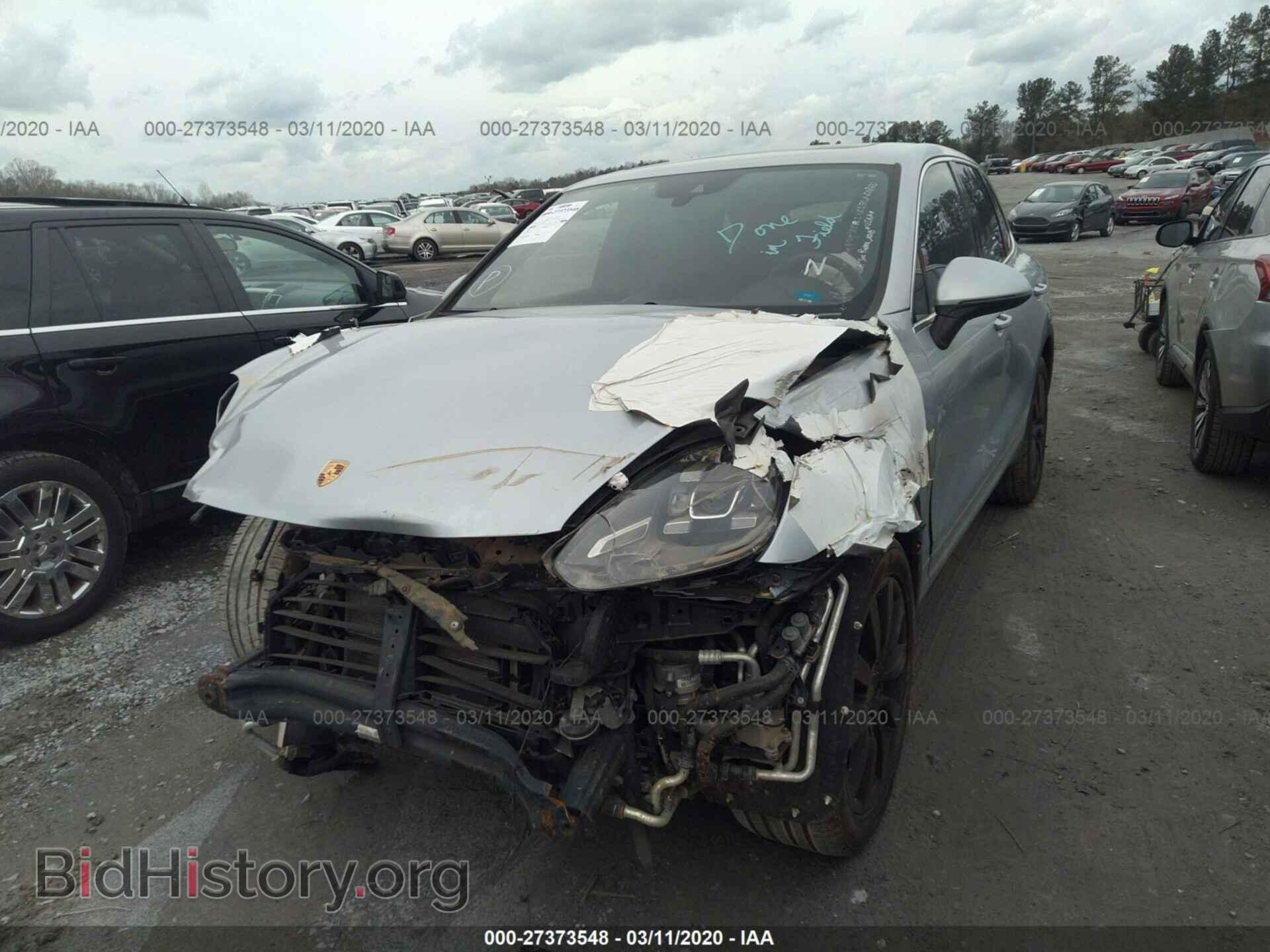 2016 PORSCHE CAYENNE - VIN: WP1AE2A25GLA60865 - Фото 2