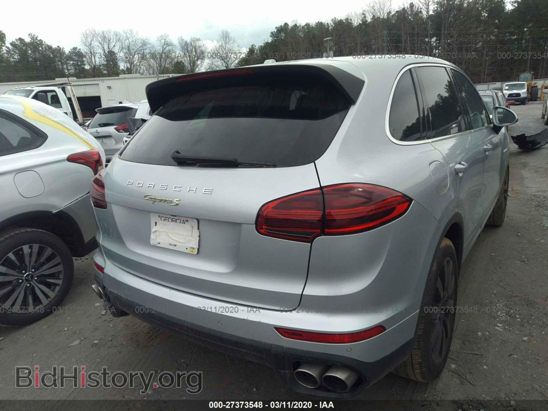 2016 PORSCHE CAYENNE - VIN: WP1AE2A25GLA60865 - Фото 4
