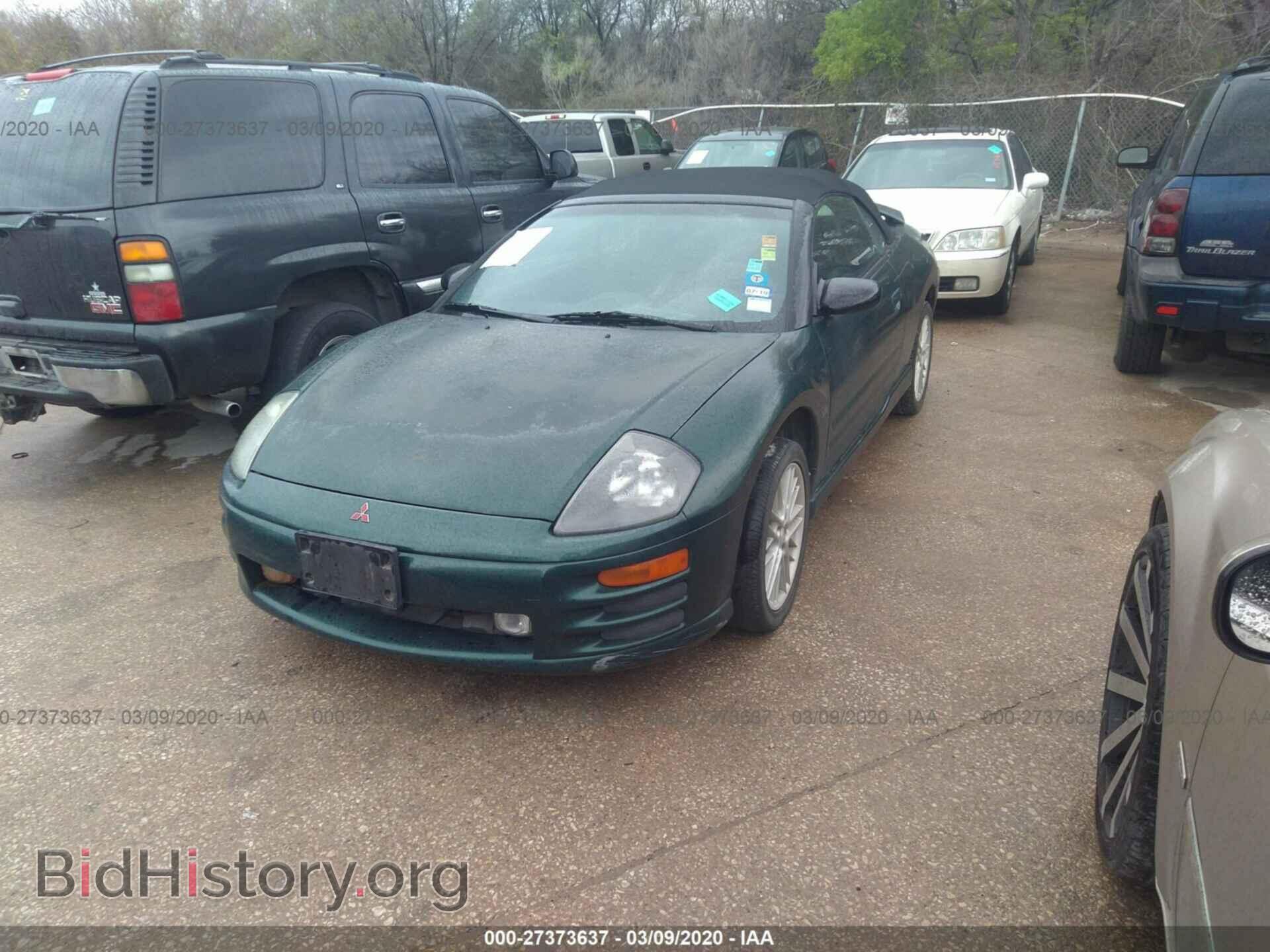 2001 MITSUBISHI ECLIPSE - VIN: 4A3AE85H31E147188 - Photo 2