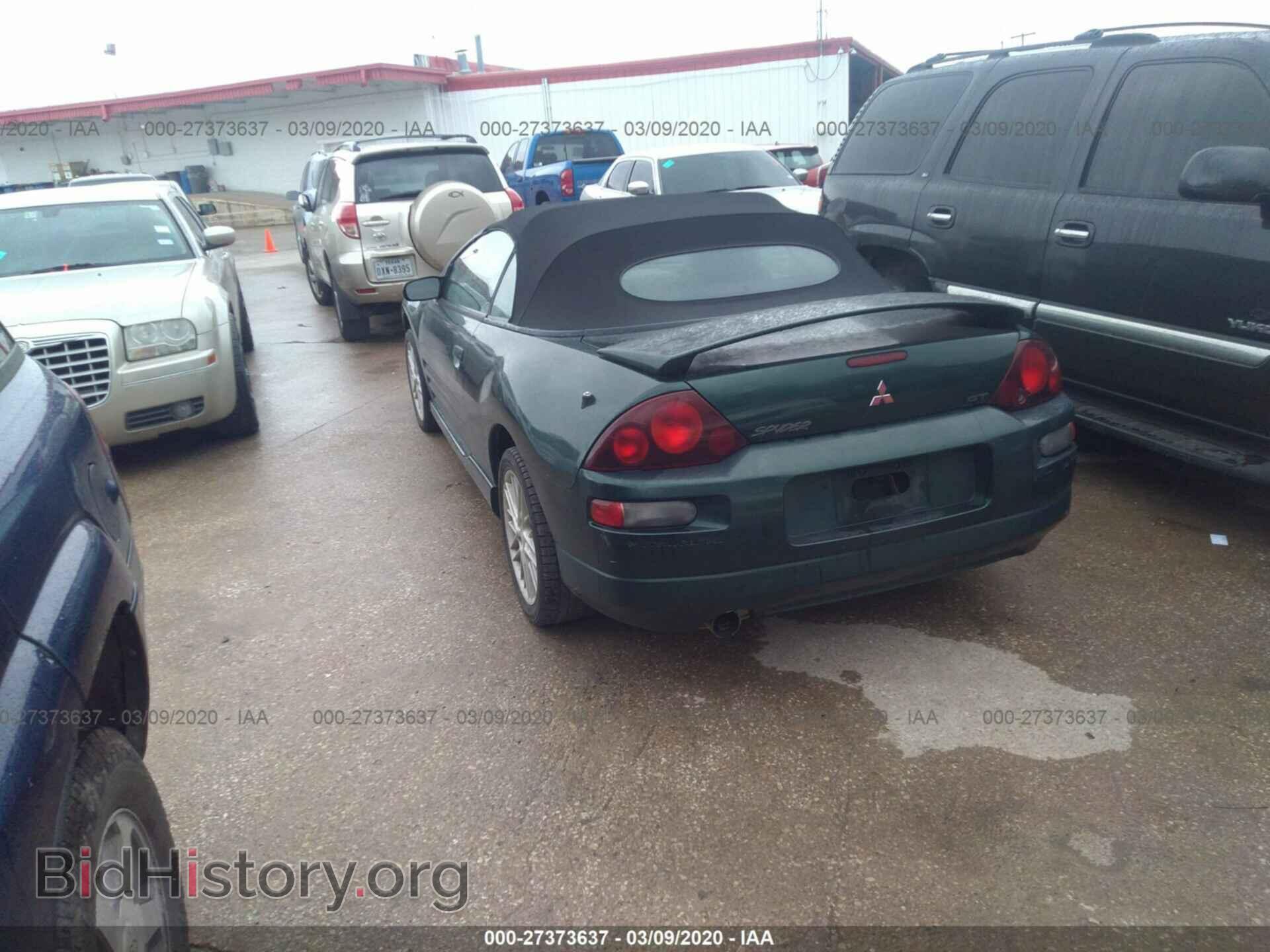 2001 MITSUBISHI ECLIPSE - VIN: 4A3AE85H31E147188 - Photo 3