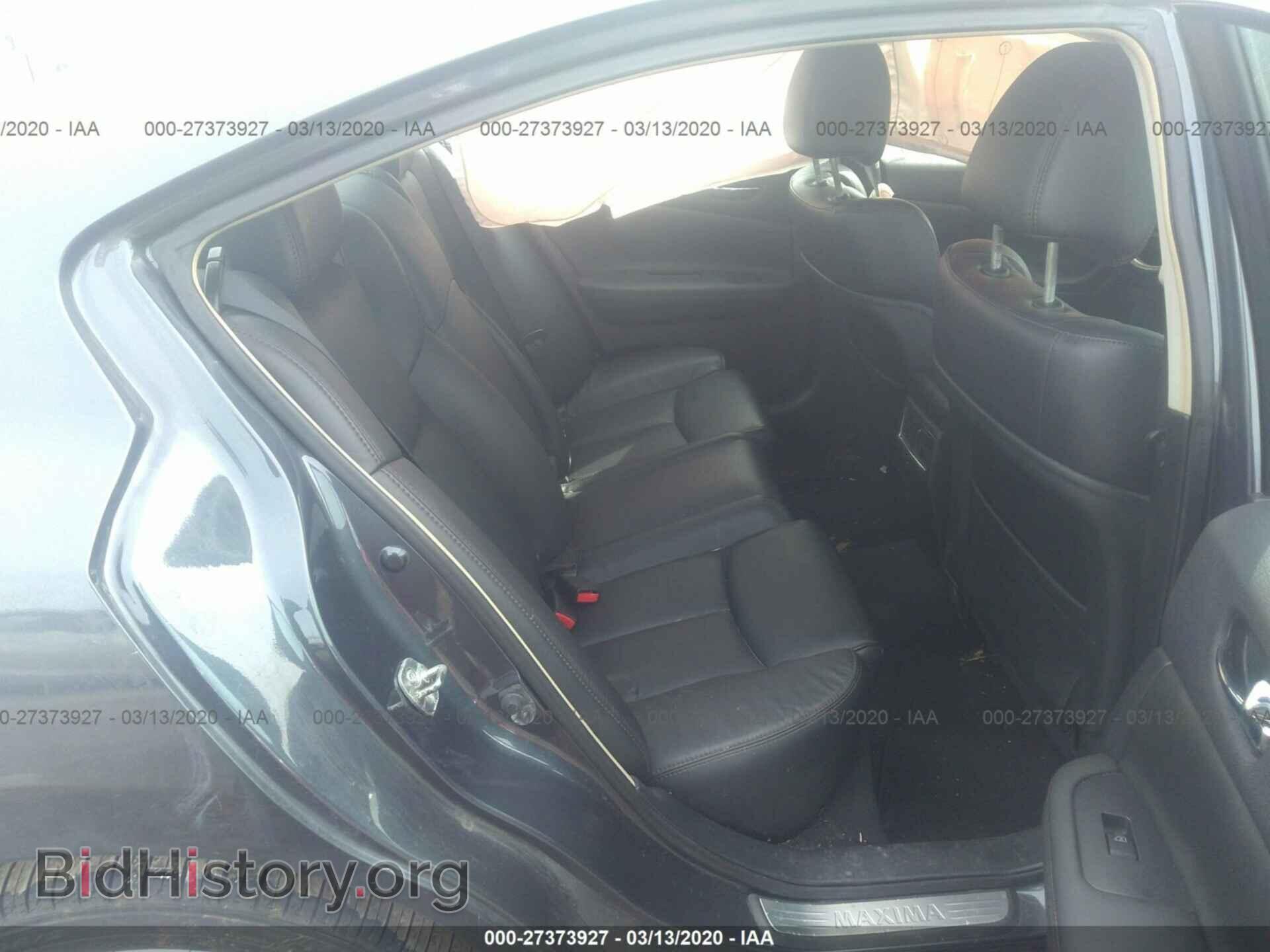 2011 NISSAN MAXIMA - VIN: 1N4AA5AP2BC838161 - Фото 8