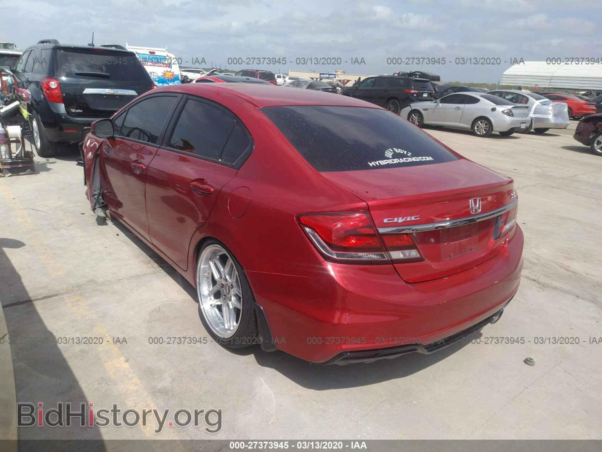 2013 HONDA CIVIC - VIN: 2HGFB6E5XDH701563 - Фото 3