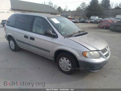 2007 Dodge CARAVAN SE, серебристый — VIN 1D4GP25B17B121959, IAAI