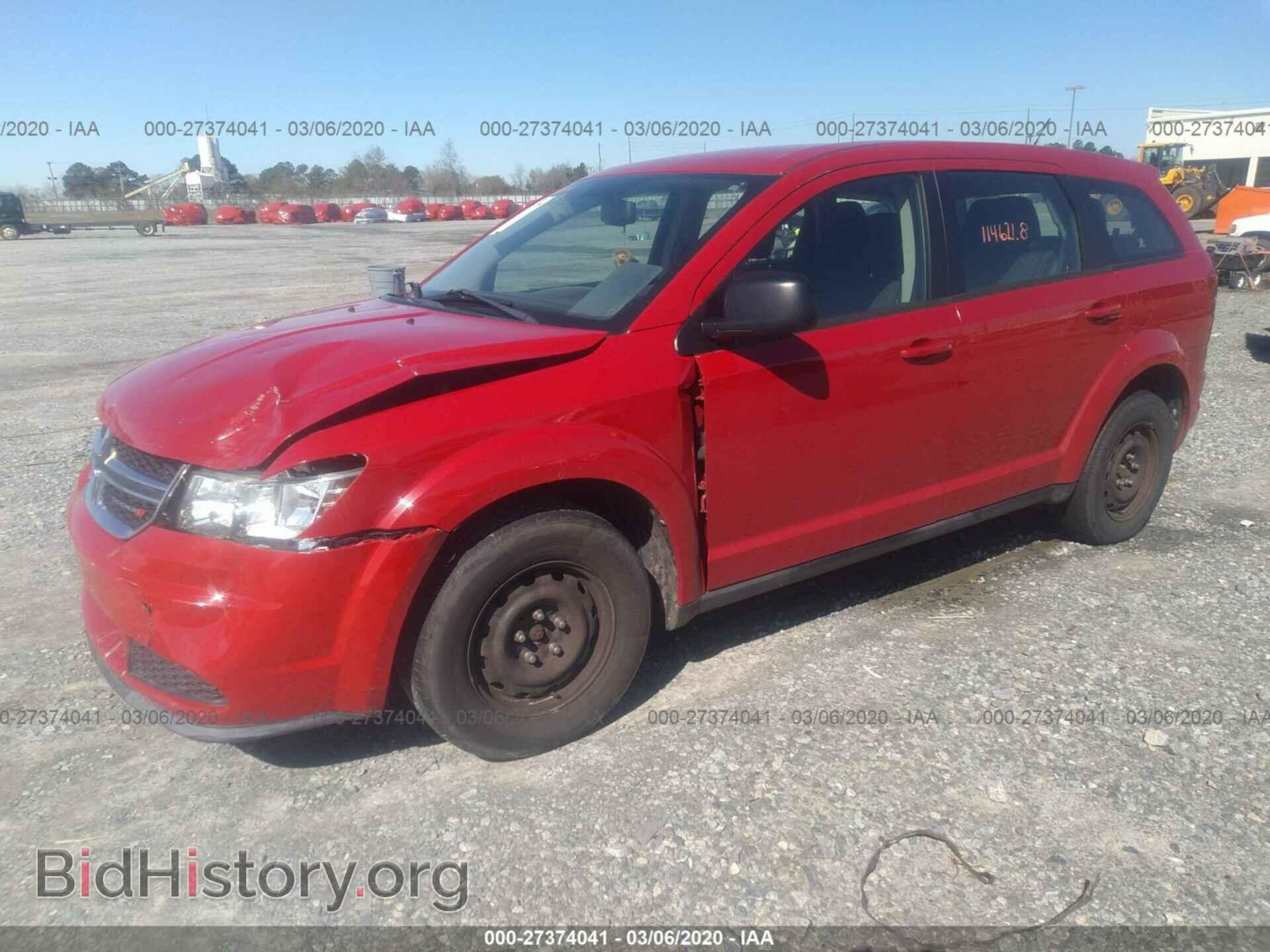 2012 DODGE JOURNEY - VIN: 3C4PDCABXCT389774 - Фото 2