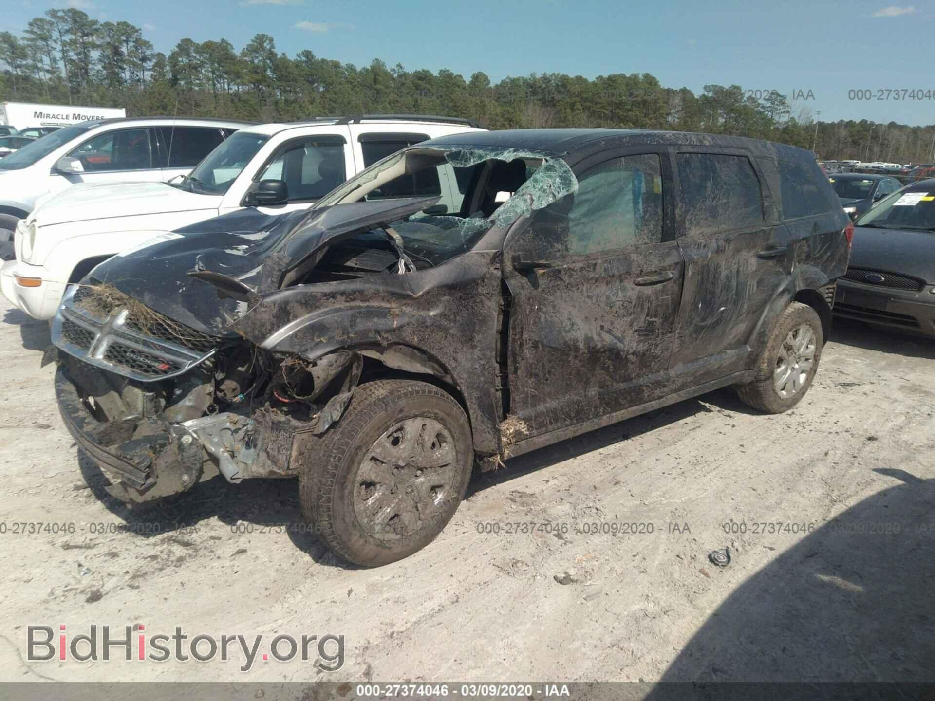 2014 DODGE JOURNEY - VIN: 3C4PDCABXET277625 - Photo 2