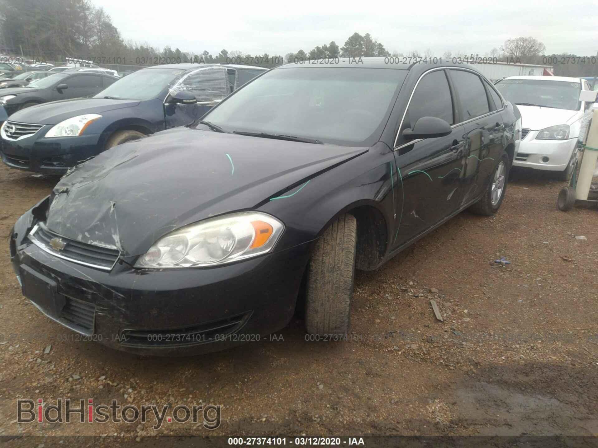 2008 CHEVROLET IMPALA - VIN: 2G1WT55K181267925 - Photo 2