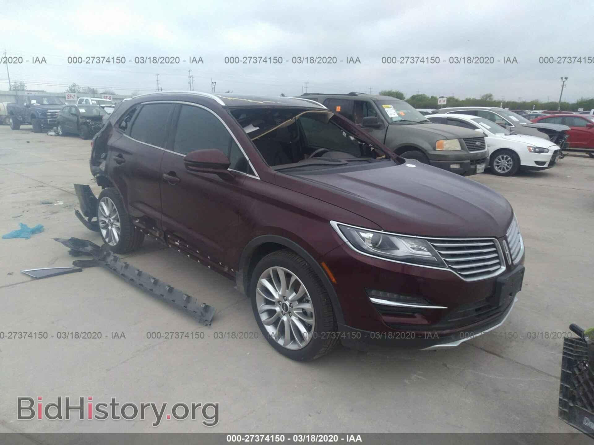 Фотография 5LMCJ3C93HUL16365 - LINCOLN MKC 2017