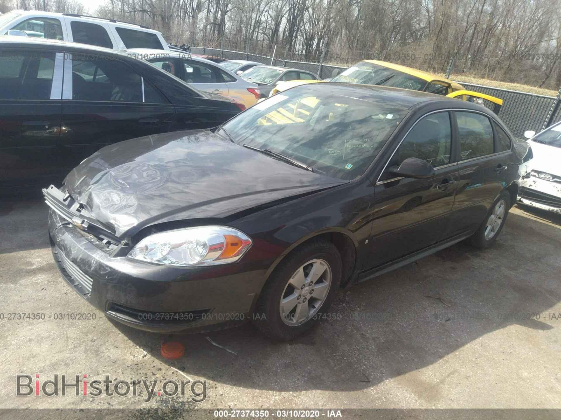 2009 CHEVROLET IMPALA - VIN: 2G1WT57K191259595 - Фото 2