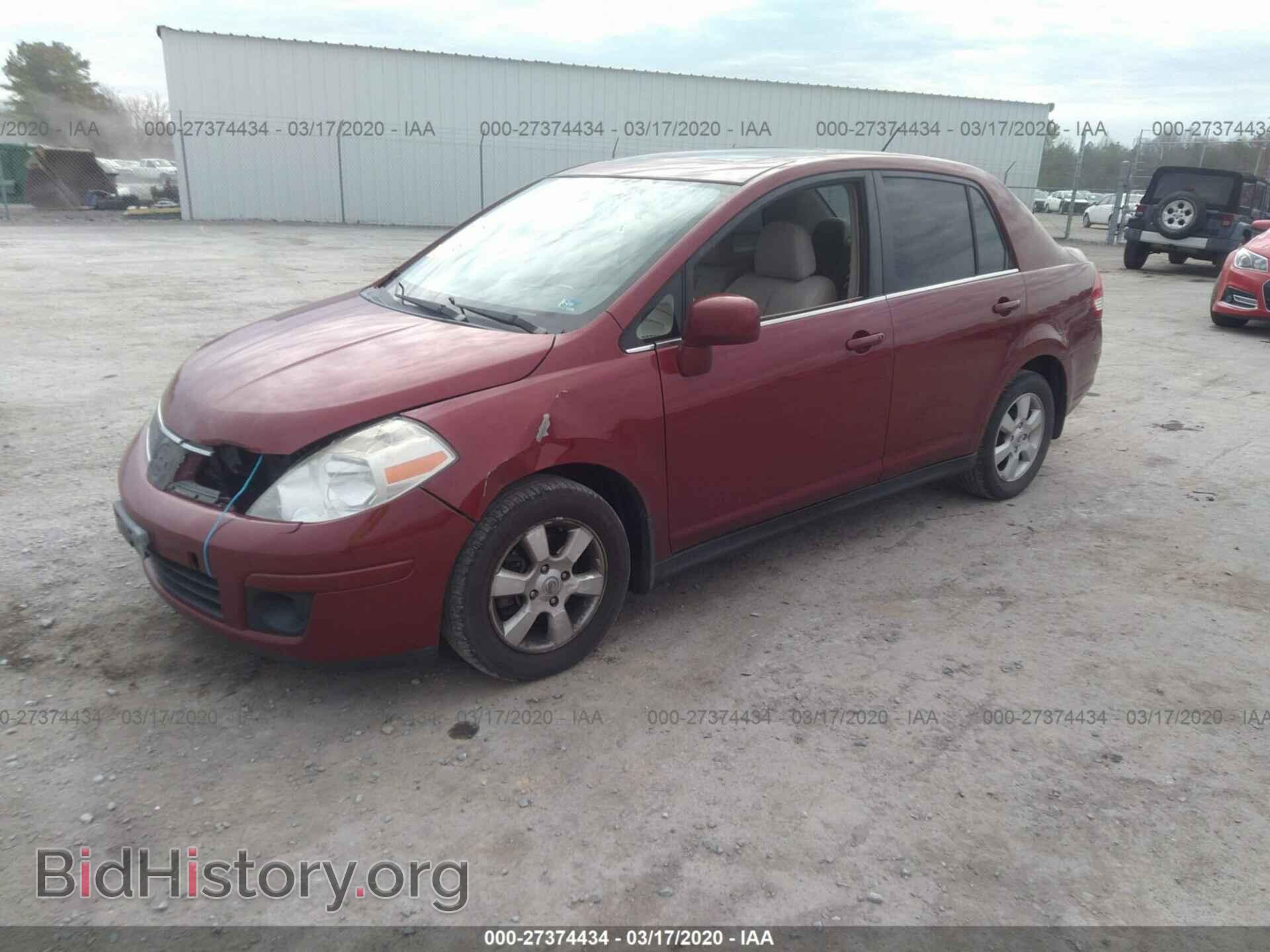 2007 NISSAN VERSA - VIN: 3N1BC11E67L456438 - Фото 2