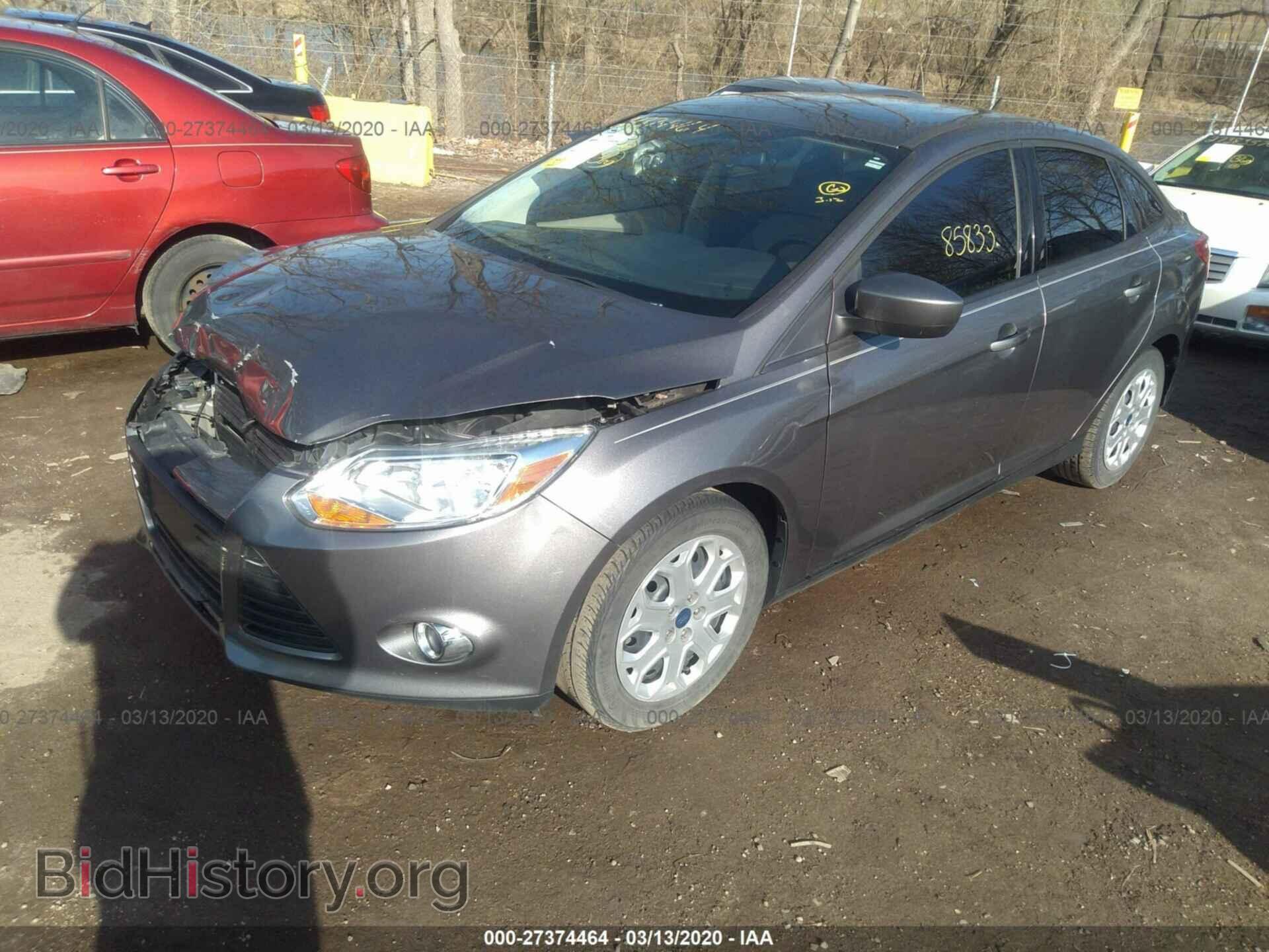 2012 FORD FOCUS - VIN: 1FAHP3F20CL434484 - Фото 2