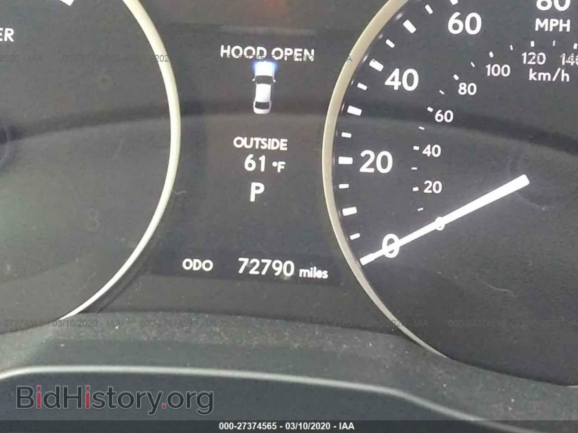 2013 LEXUS ES 300H - VIN: JTHBW1GG9D2000295 - Фото 7