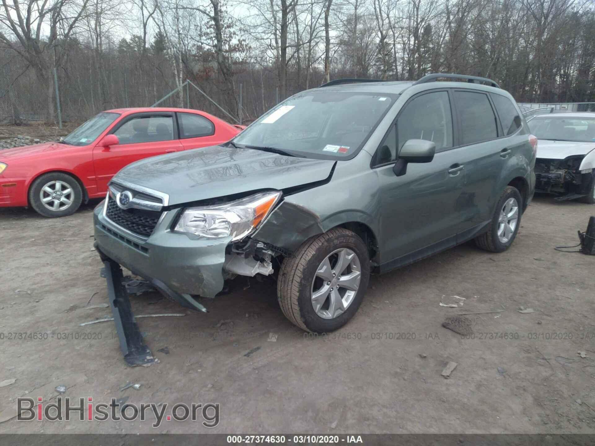2015 SUBARU FORESTER - VIN: JF2SJADC5FH403189 - Фото 2