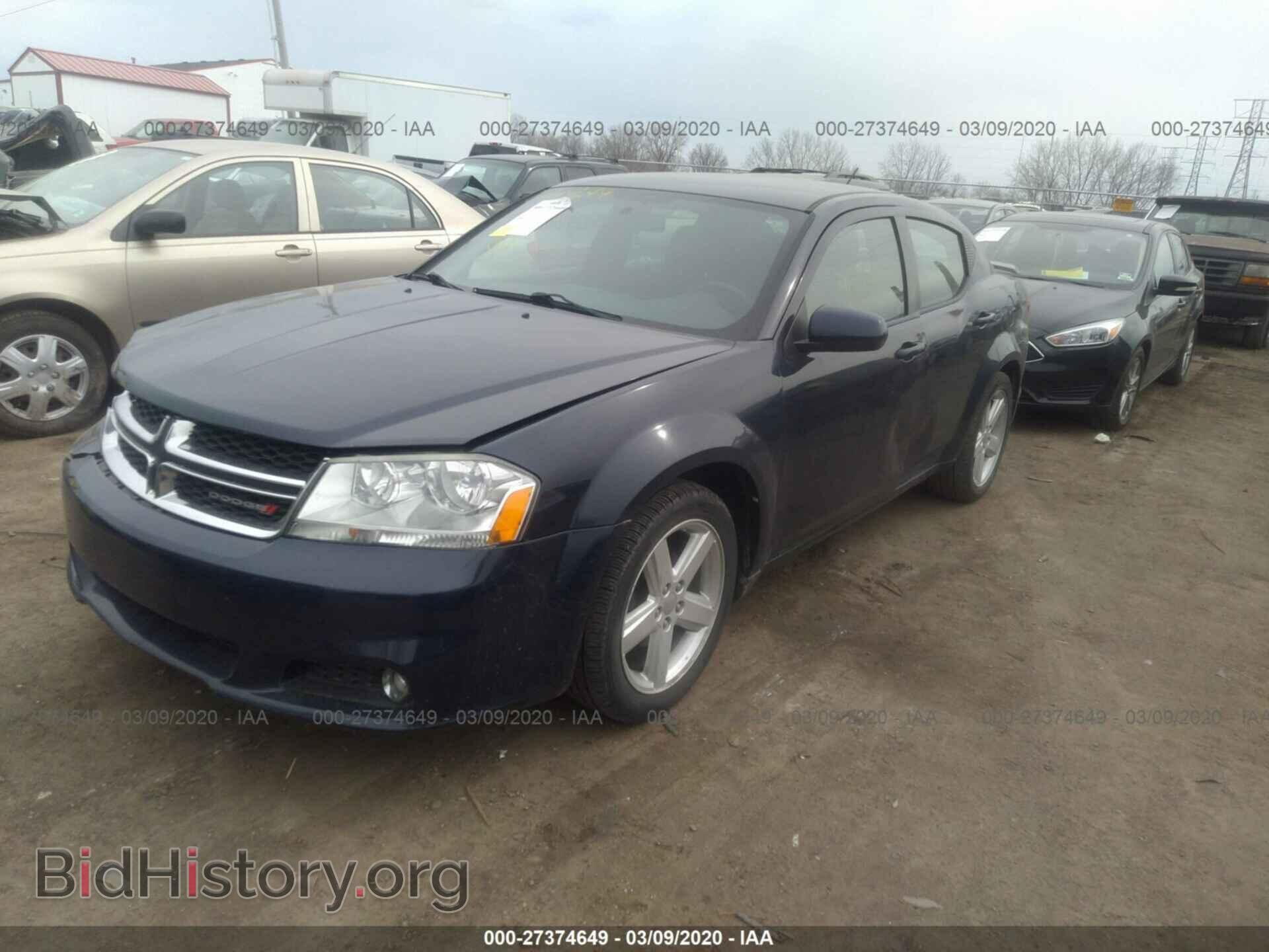 2013 DODGE AVENGER - VIN: 1C3CDZCB9DN662840 - Photo 2