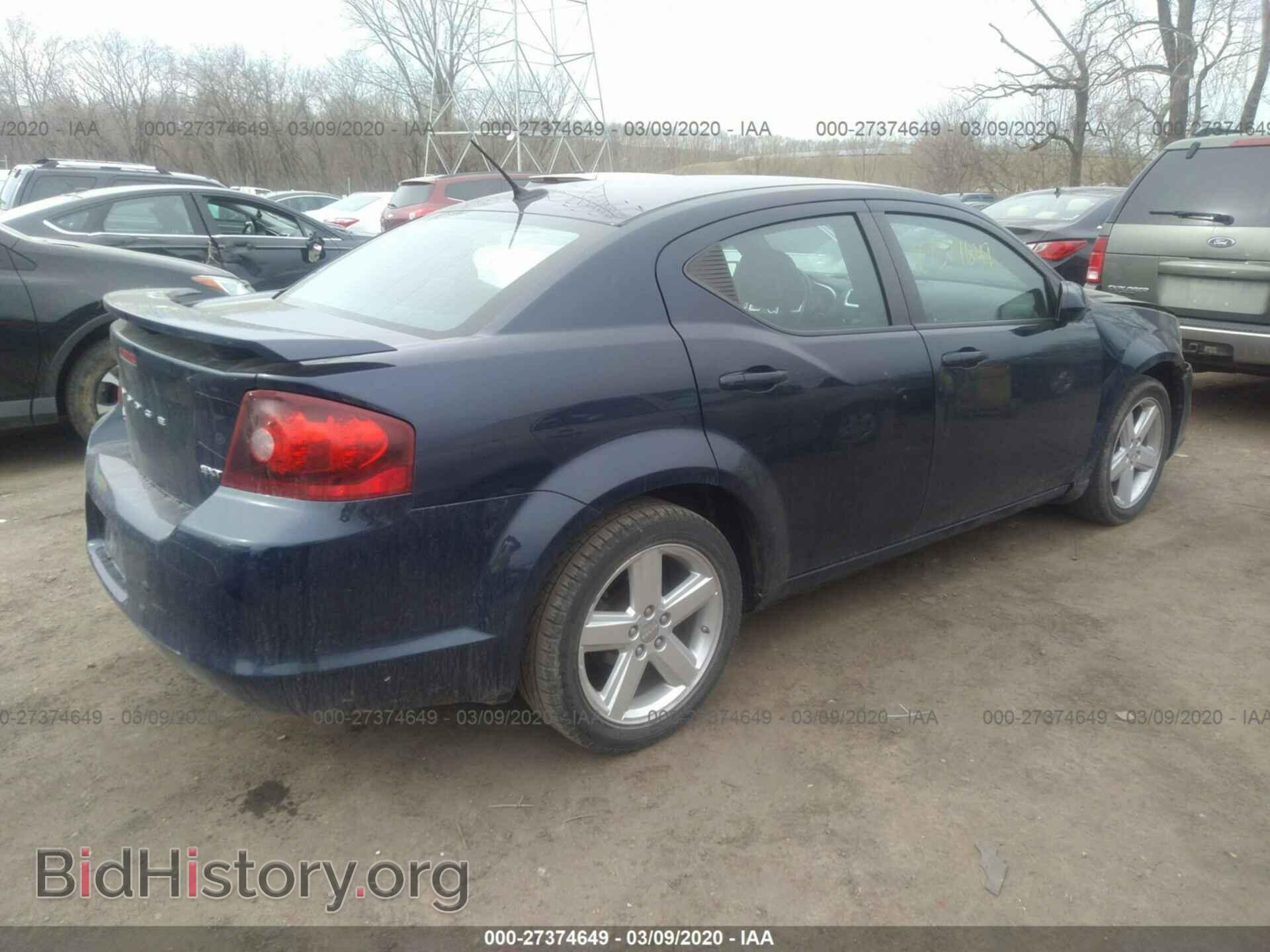 2013 DODGE AVENGER - VIN: 1C3CDZCB9DN662840 - Photo 4