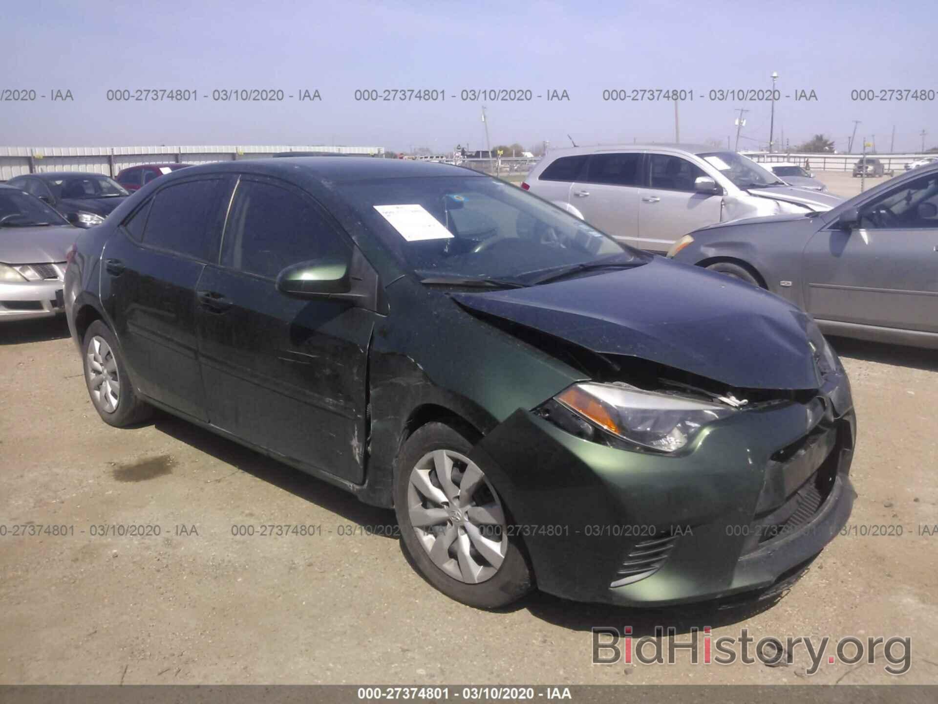 Photo 5YFBURHE0FP324369 - TOYOTA COROLLA 2015