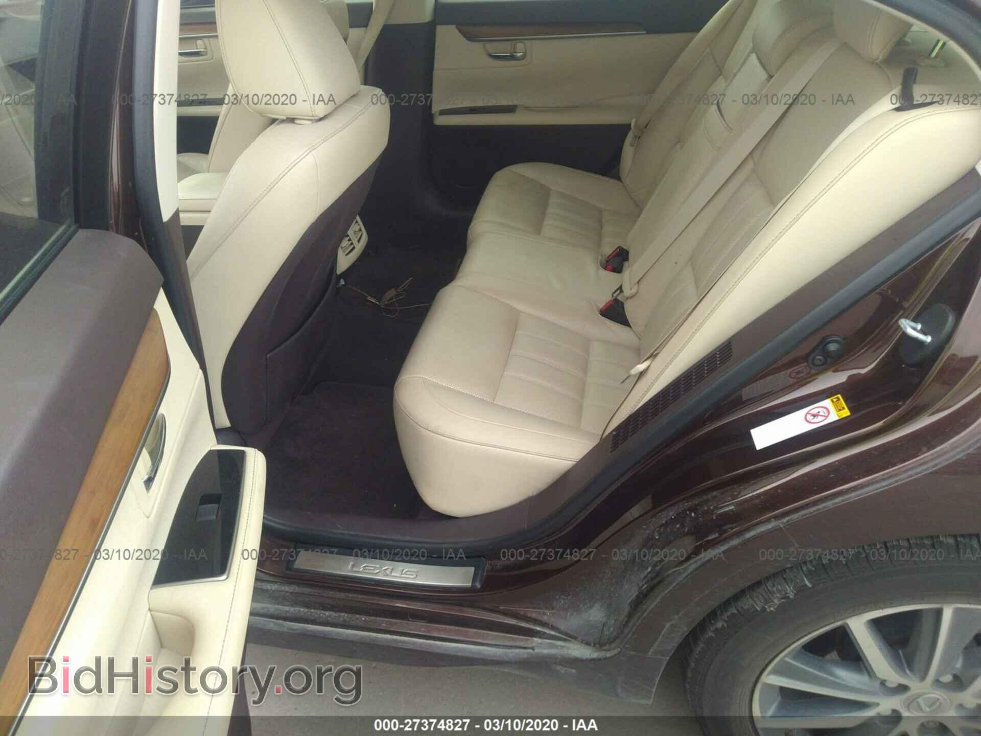2016 LEXUS ES - VIN: JTHBW1GG8G2120366 - Фото 8