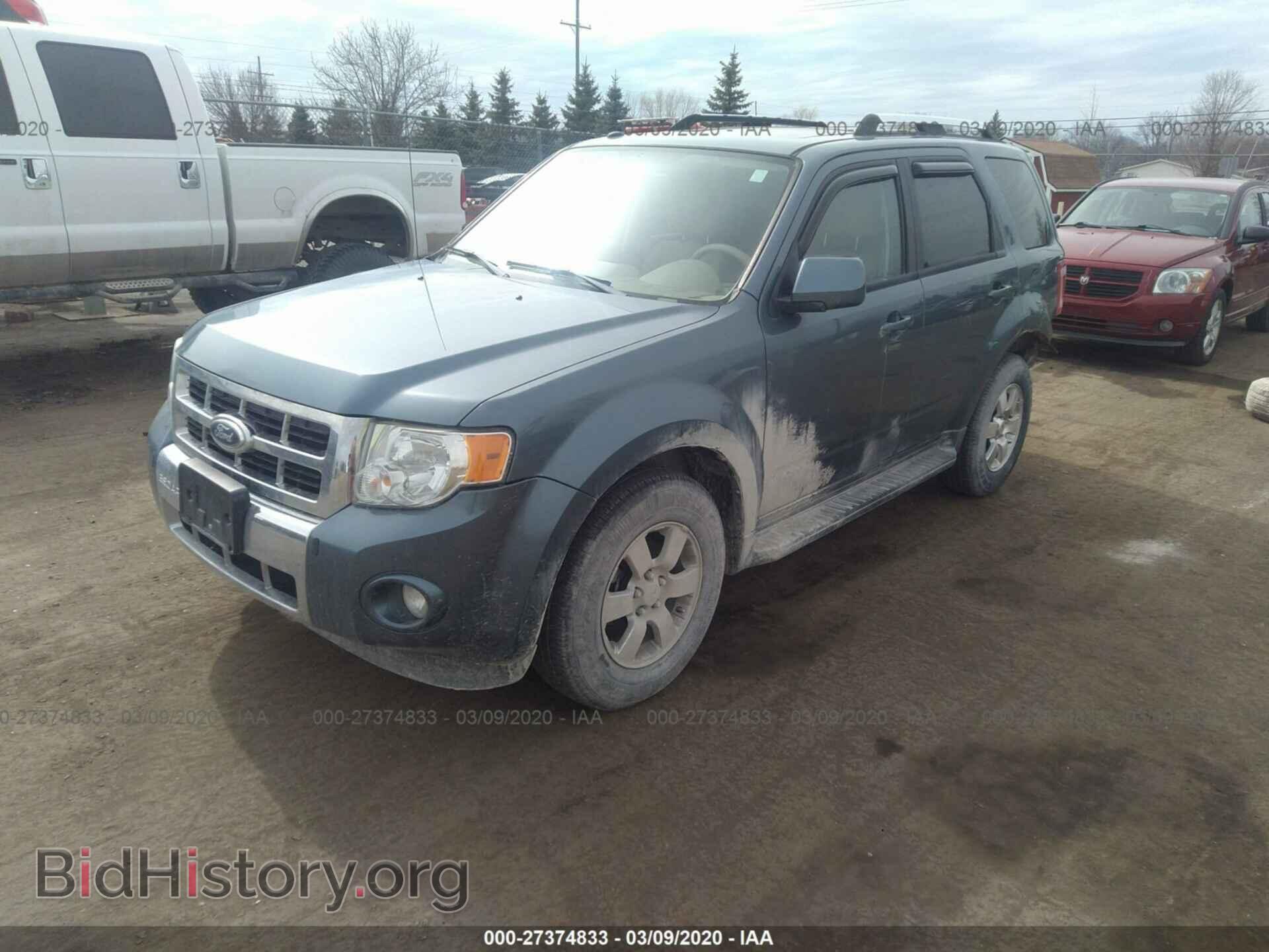 2011 FORD ESCAPE - VIN: 1FMCU9E79BKB37372 - Photo 2