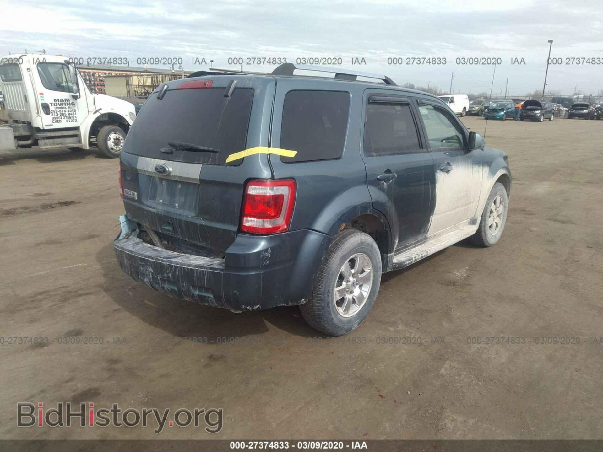 2011 FORD ESCAPE - VIN: 1FMCU9E79BKB37372 - Photo 4