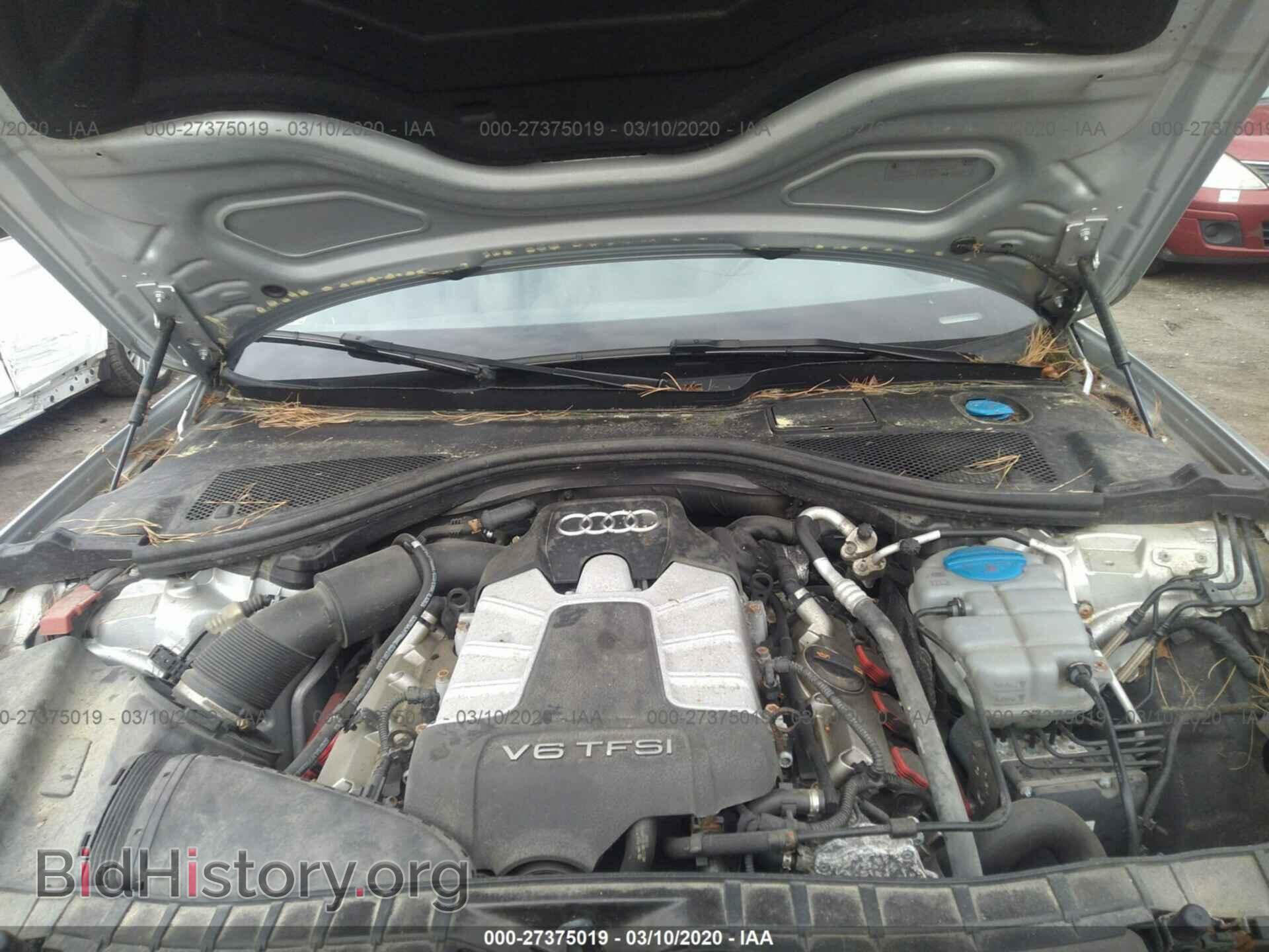2012 AUDI A6 - VIN: WAUBGAFCXCN028095 - Фото 10