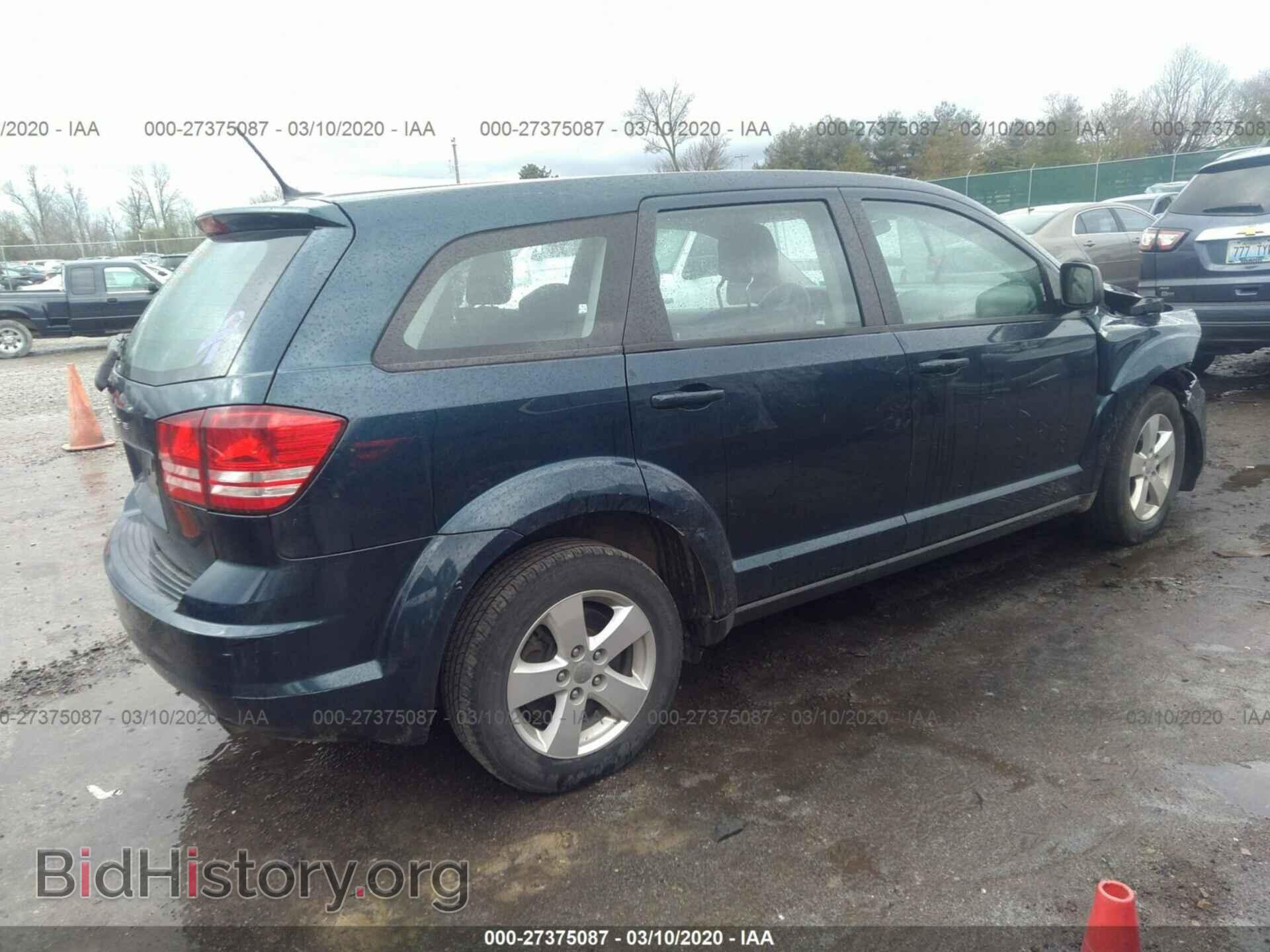 2013 DODGE JOURNEY - VIN: 3C4PDCAB8DT535302 - Фото 4