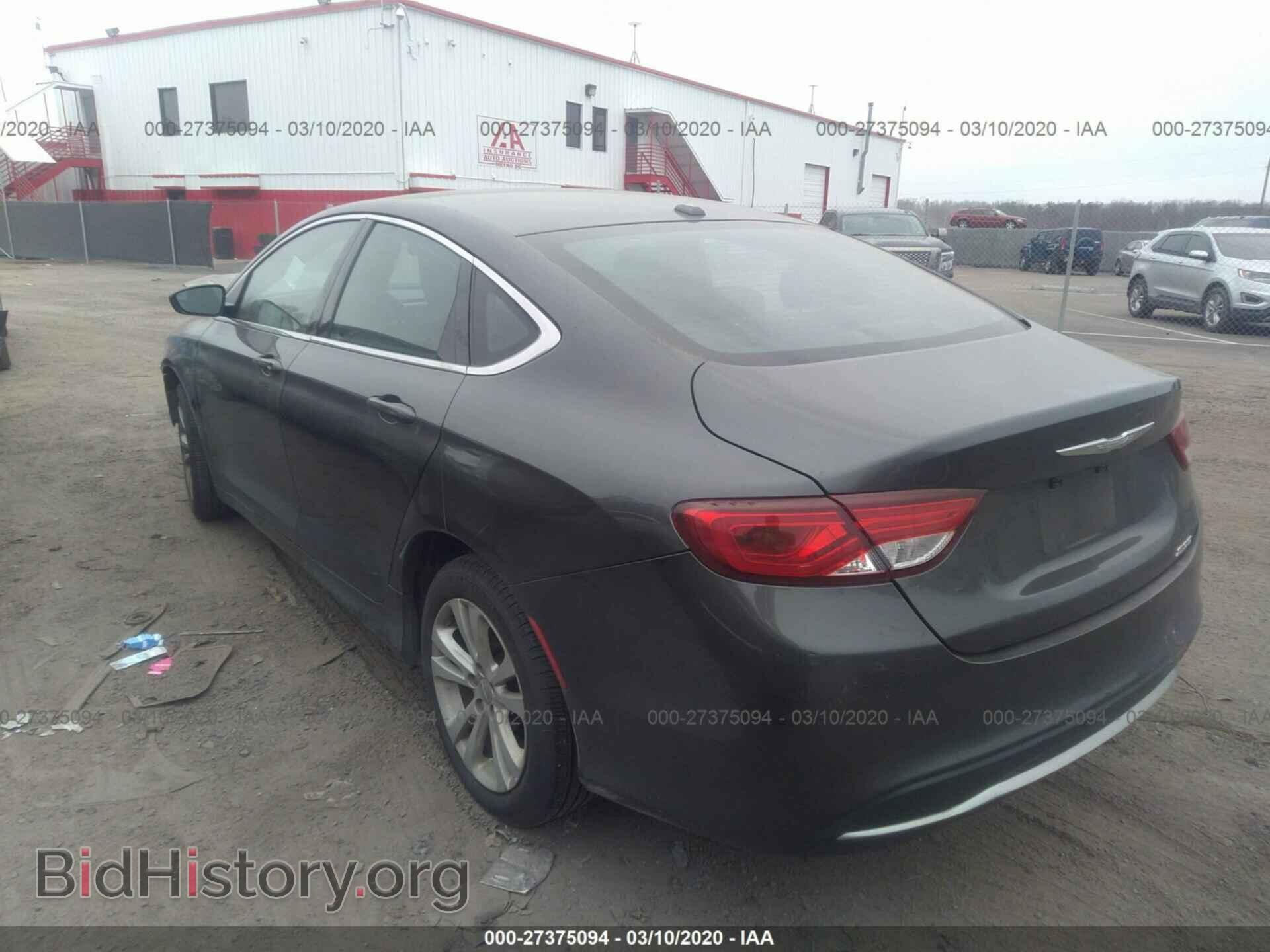 2015 CHRYSLER 200 - VIN: 1C3CCCAB2FN639938 - Фото 3