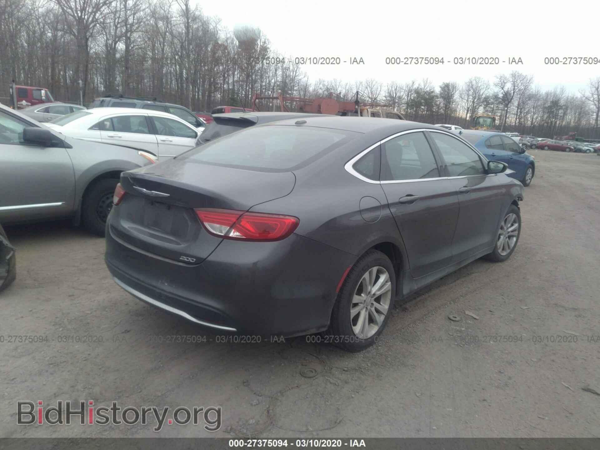 2015 CHRYSLER 200 - VIN: 1C3CCCAB2FN639938 - Фото 4