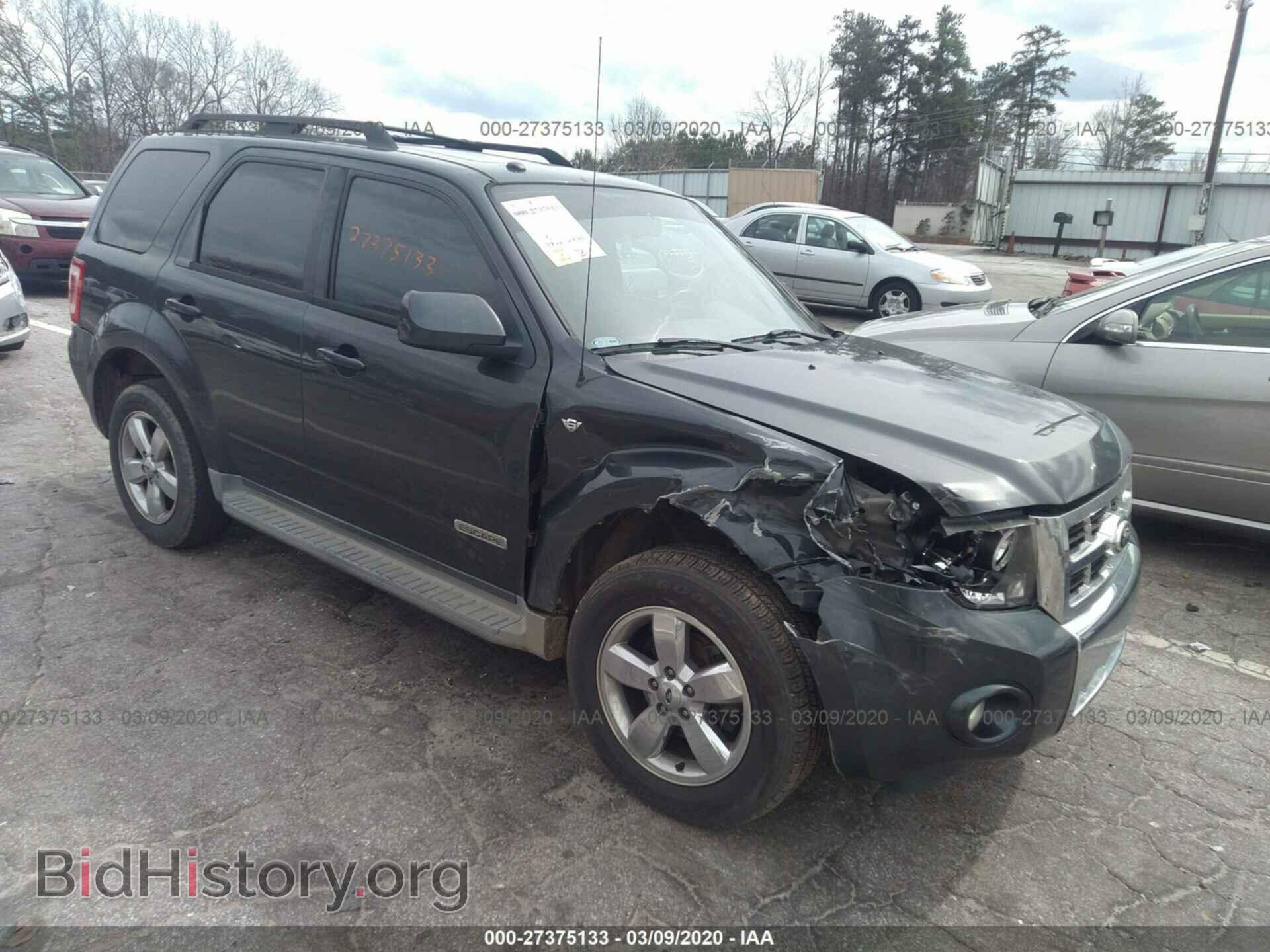 Фотография 1FMCU04108KE46455 - FORD ESCAPE 2008