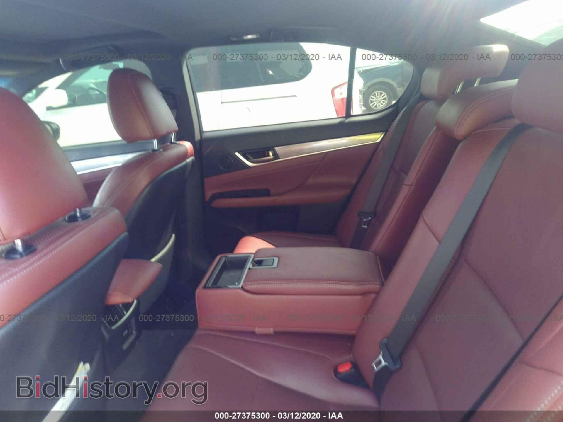 2014 LEXUS GS - VIN: JTHBE1BL3E5043084 - Фото 8