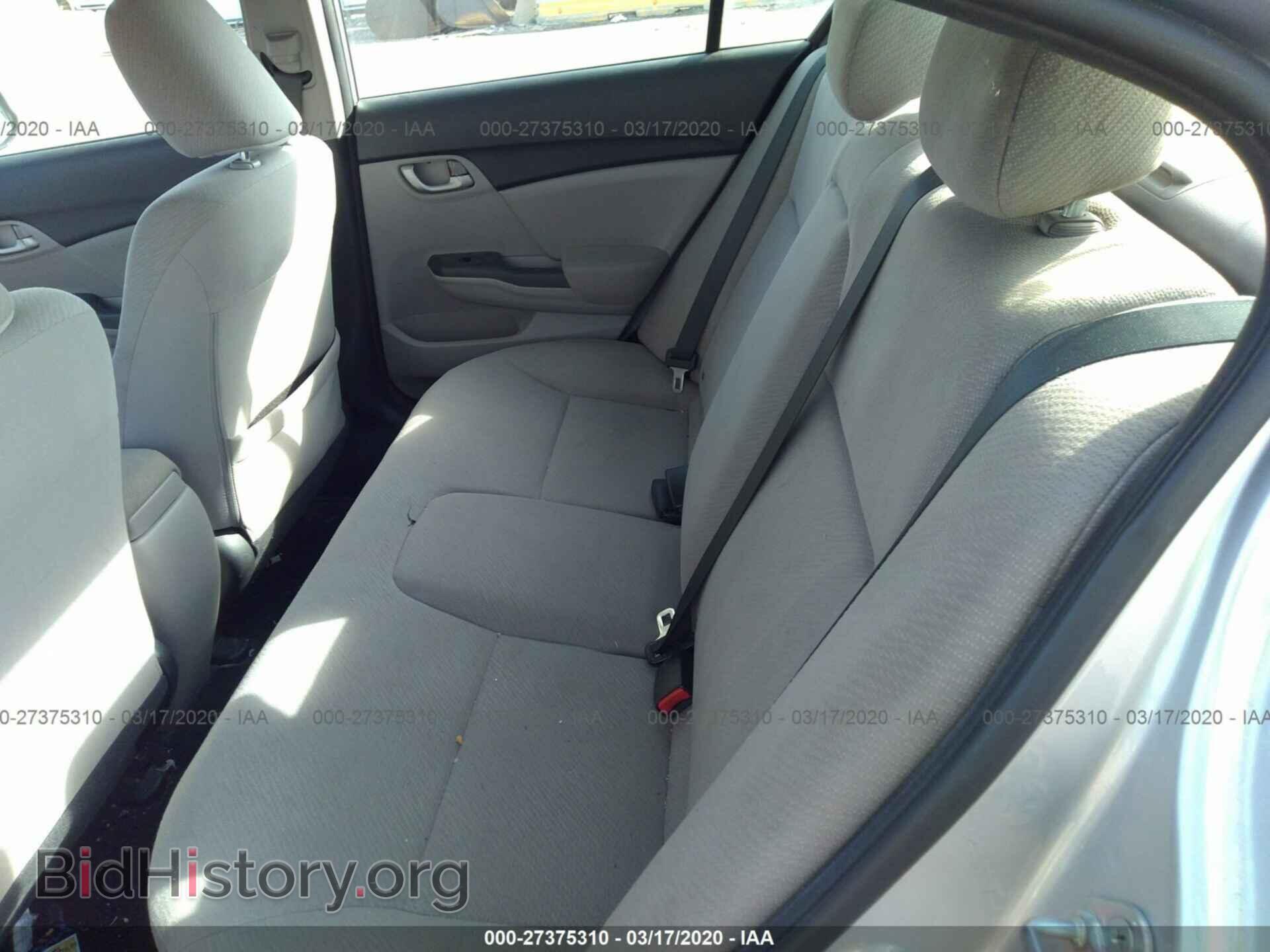 2013 HONDA CIVIC - VIN: 19XFB2F5XDE095246 - Фото 8