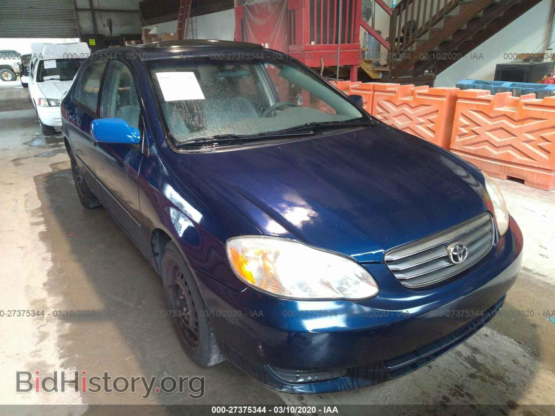 Фотография JTDBR32E530051491 - TOYOTA COROLLA 2003