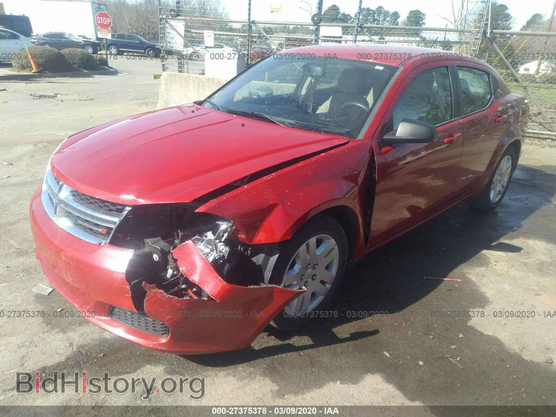 2013 DODGE AVENGER - VIN: 1C3CDZAB0DN611312 - Photo 2