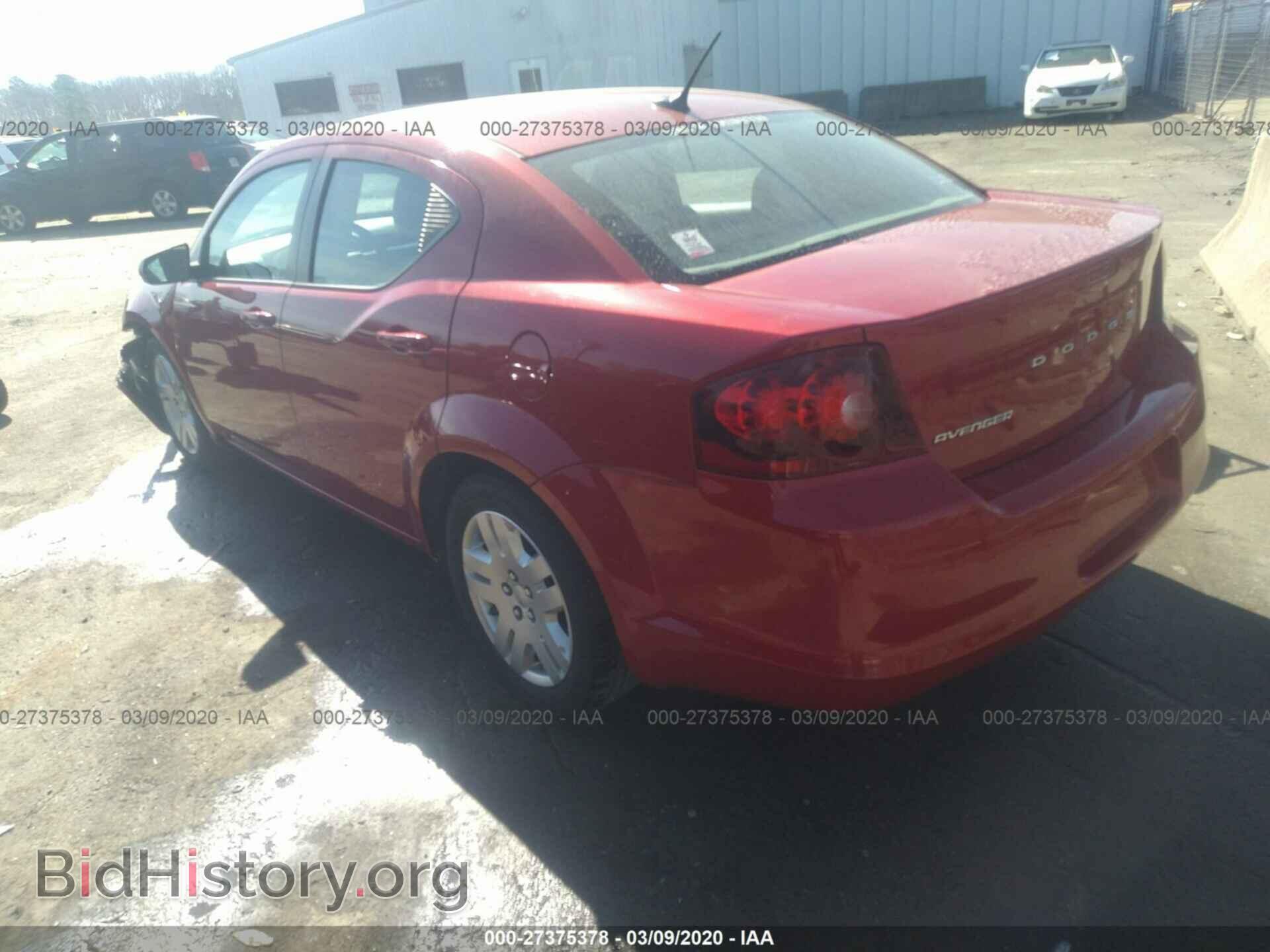 2013 DODGE AVENGER - VIN: 1C3CDZAB0DN611312 - Photo 3