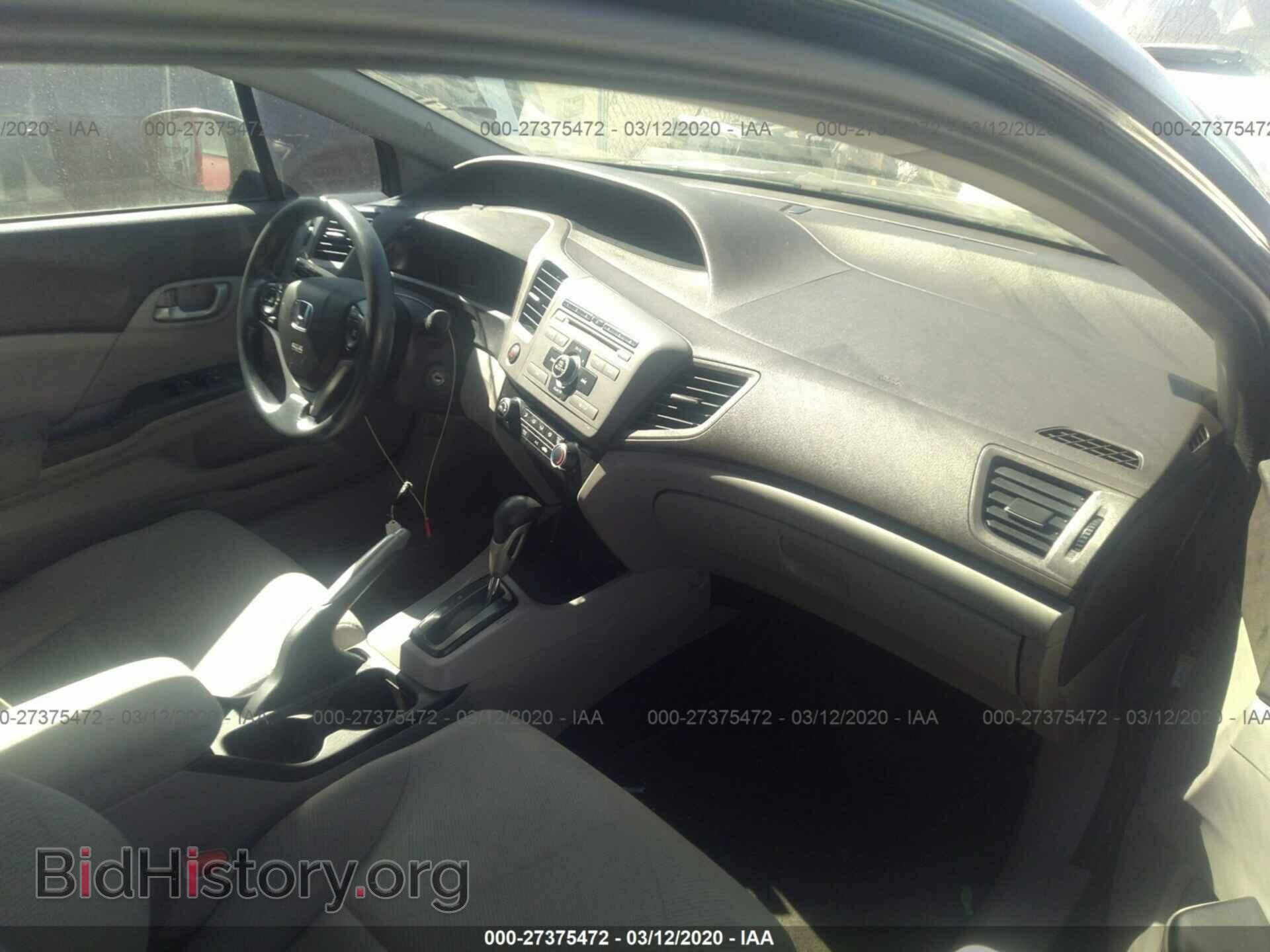 2012 HONDA CIVIC SDN - VIN: 2HGFB2F52CH609448 - Фото 5