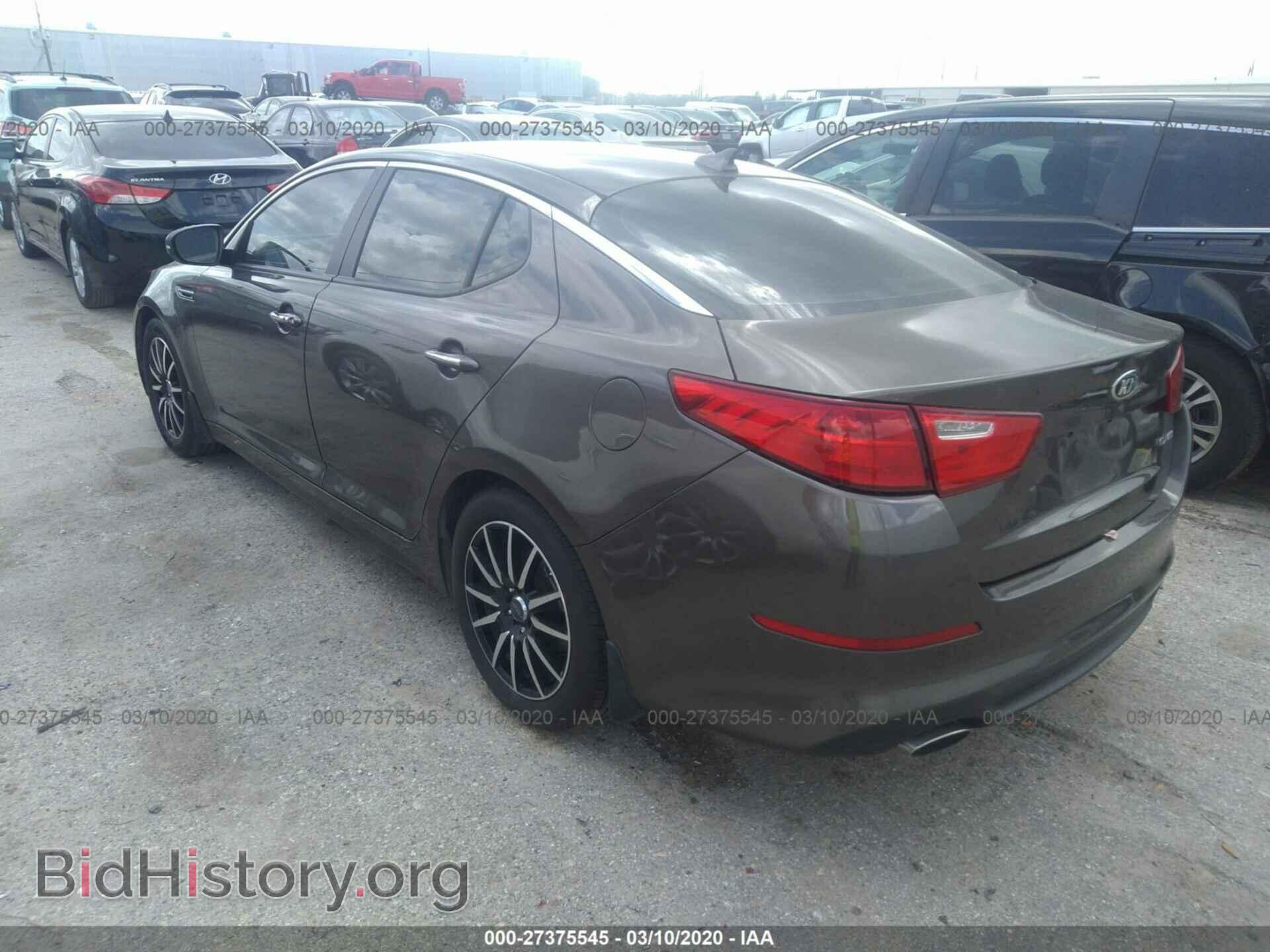 2014 KIA OPTIMA - VIN: 5XXGN4A79EG338182 - Фото 3