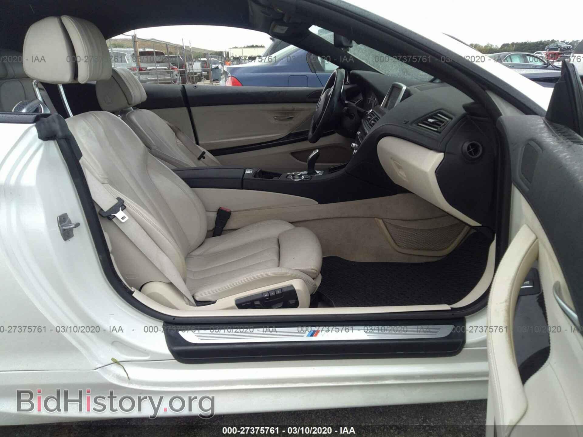 2013 BMW 650 - VIN: WBAYP9C54DD168830 - Фото 5
