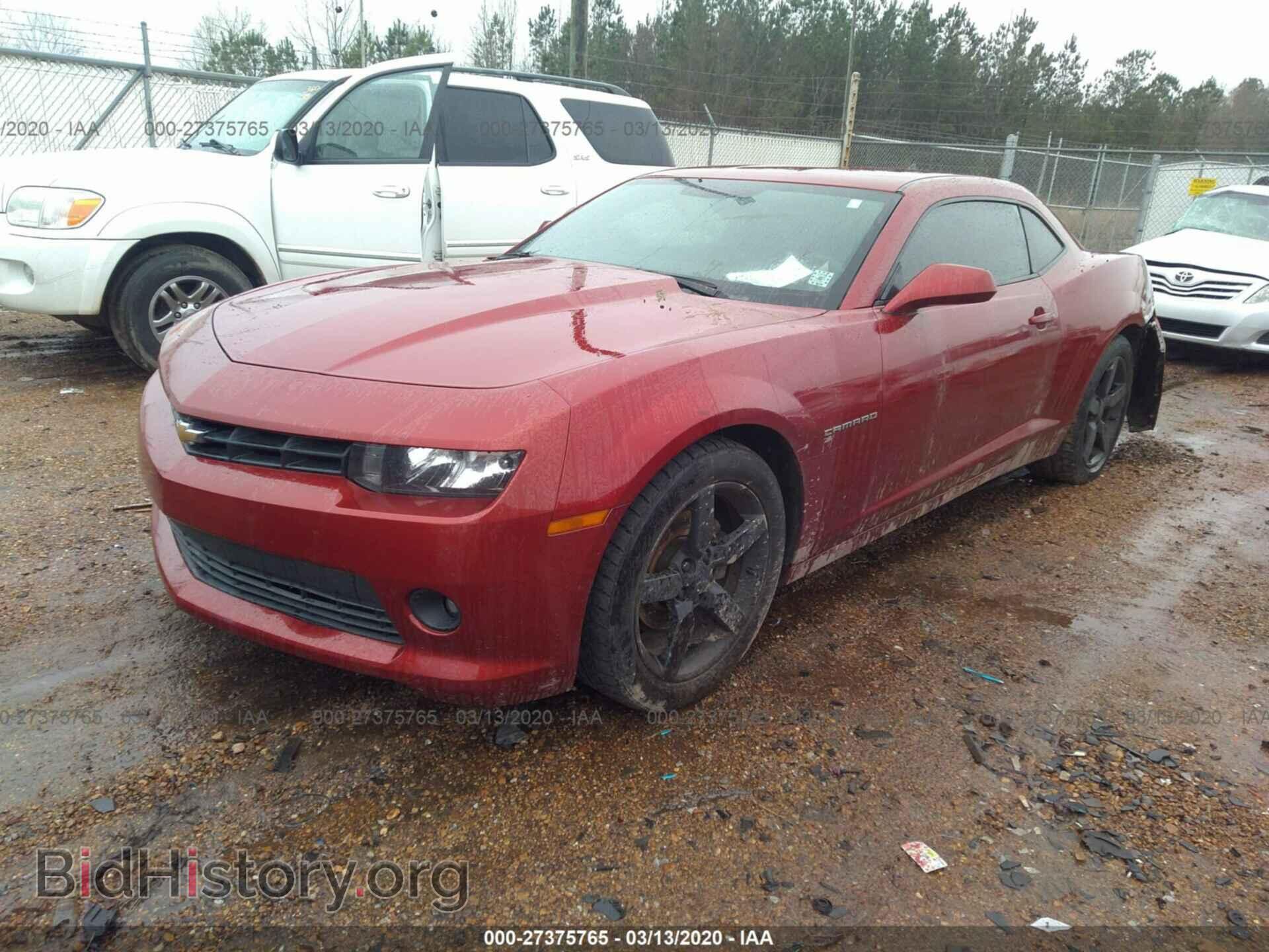 2014 CHEVROLET CAMARO - VIN: 2G1FB1E37E9276405 - Фото 2