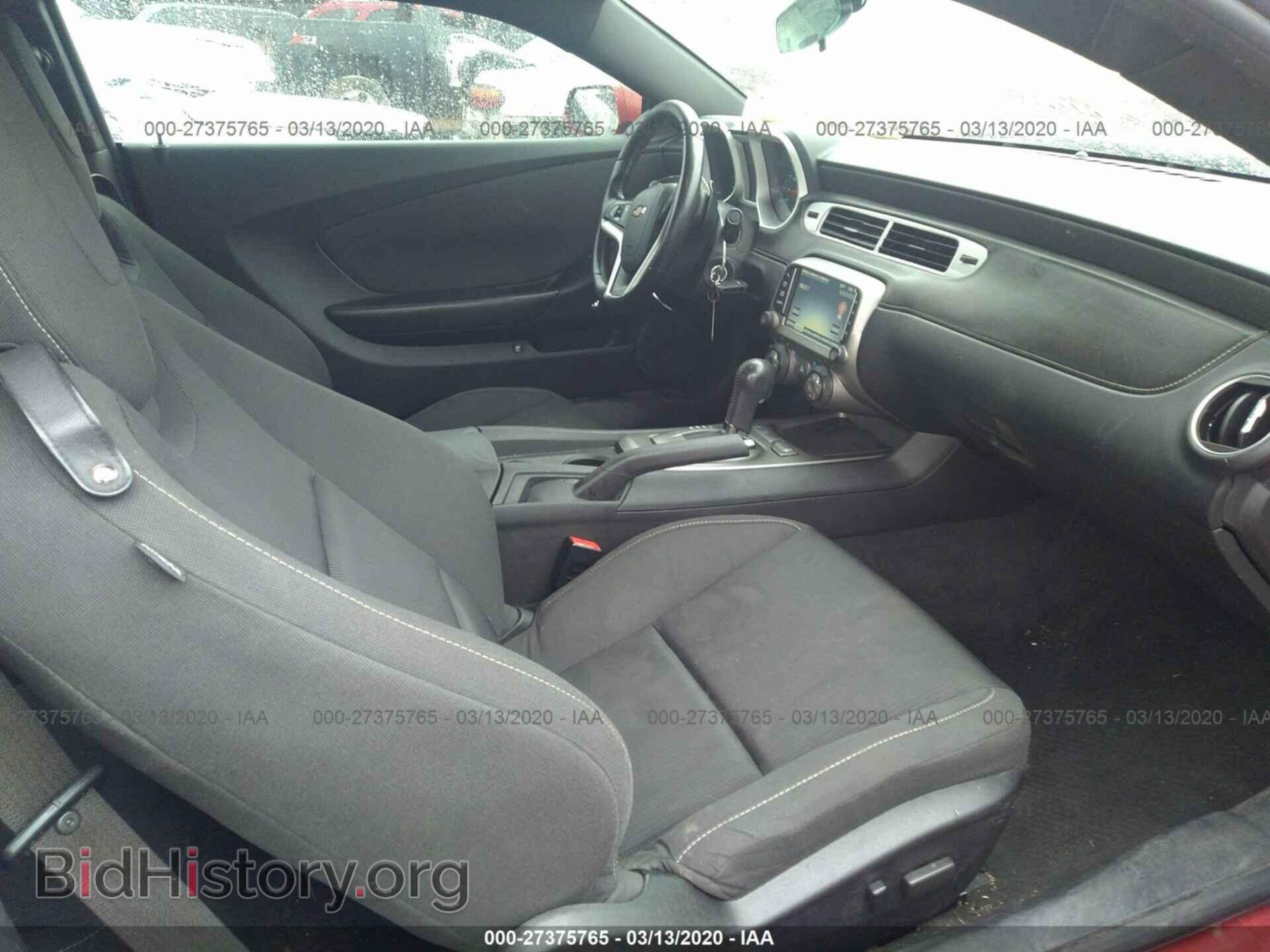2014 CHEVROLET CAMARO - VIN: 2G1FB1E37E9276405 - Фото 5